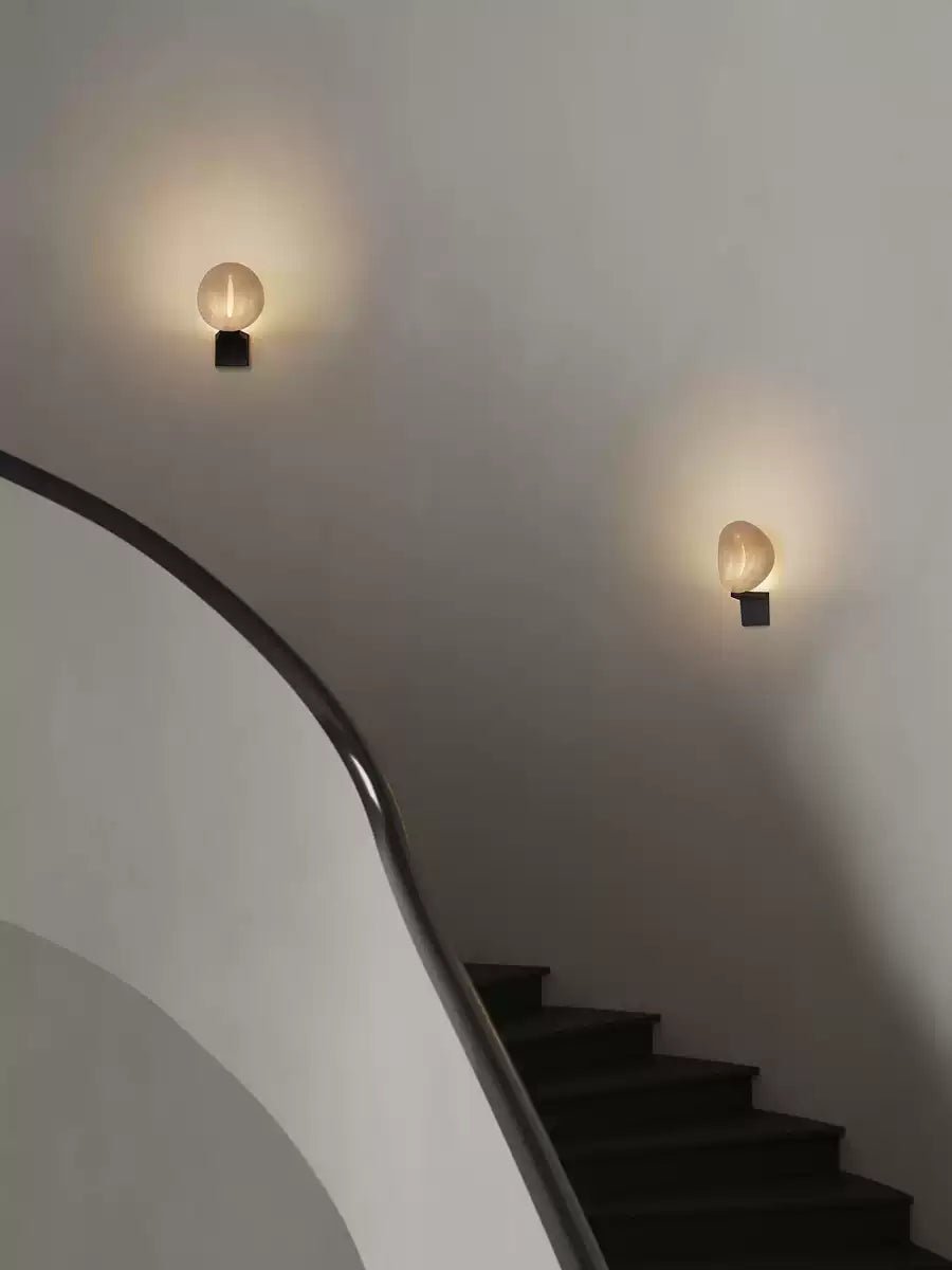Lumen Rift Alabaster Wall Lamp