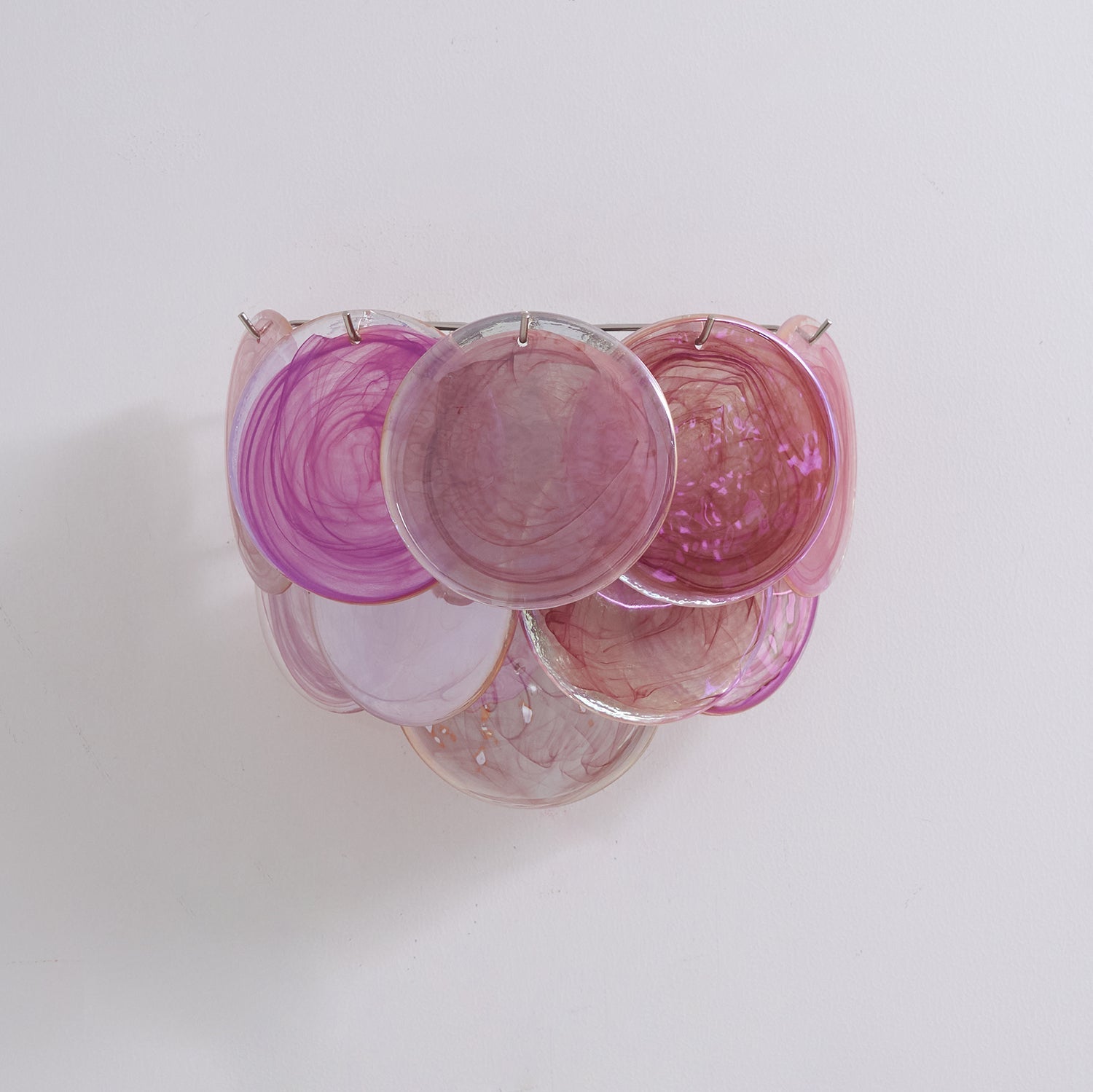 Lunaria Disc Murano Wall Lamp