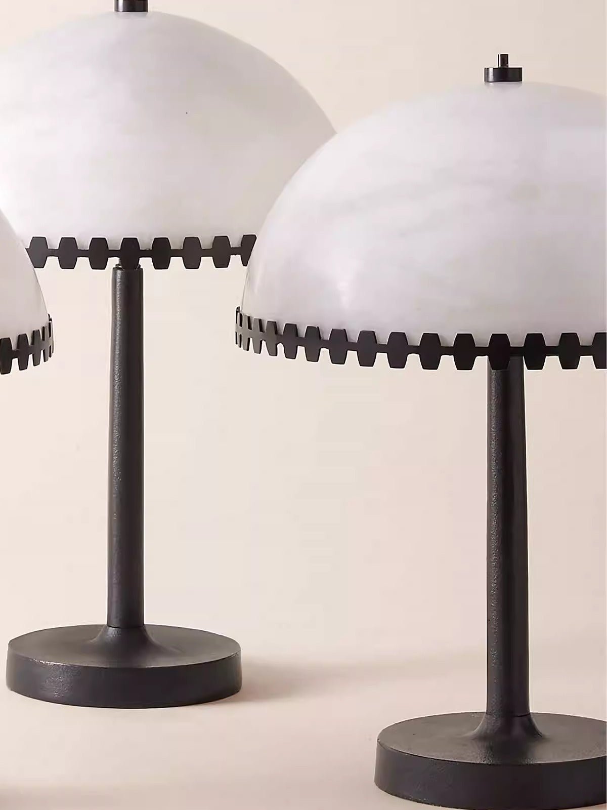 Lunarra Dome Alabaster Table Lamp