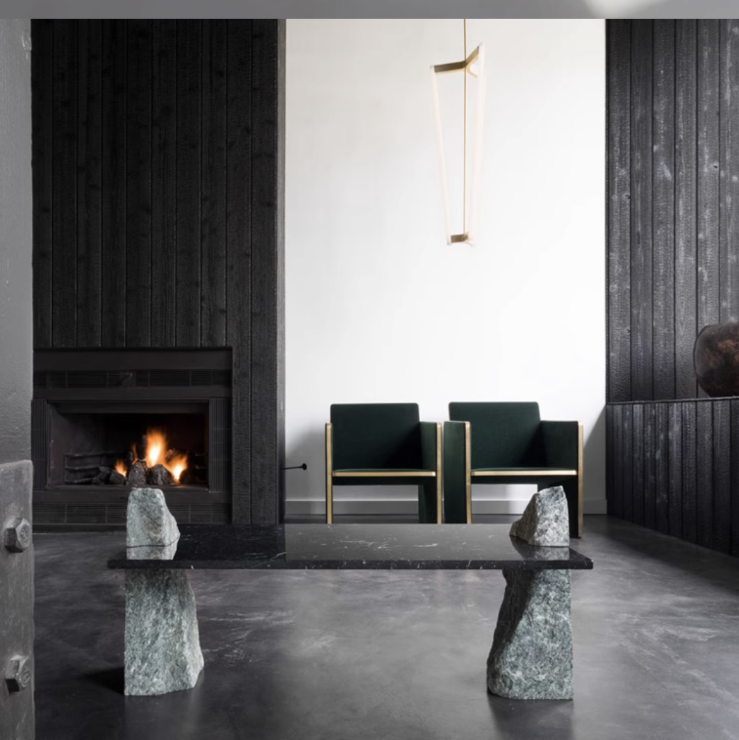 Casailighting “Prism Frame” Brass & Frosted Glass Pendant Light