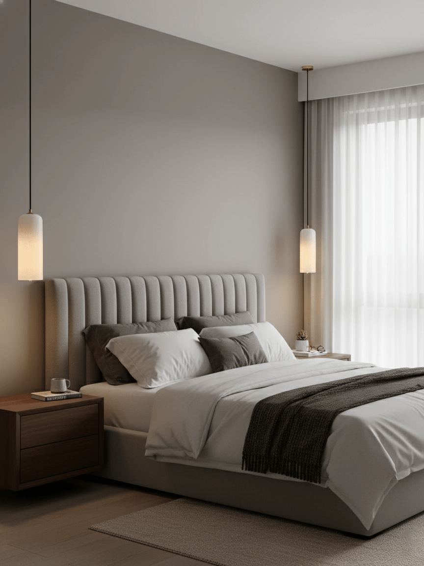 Monty  Alabaster Pendant Lamp