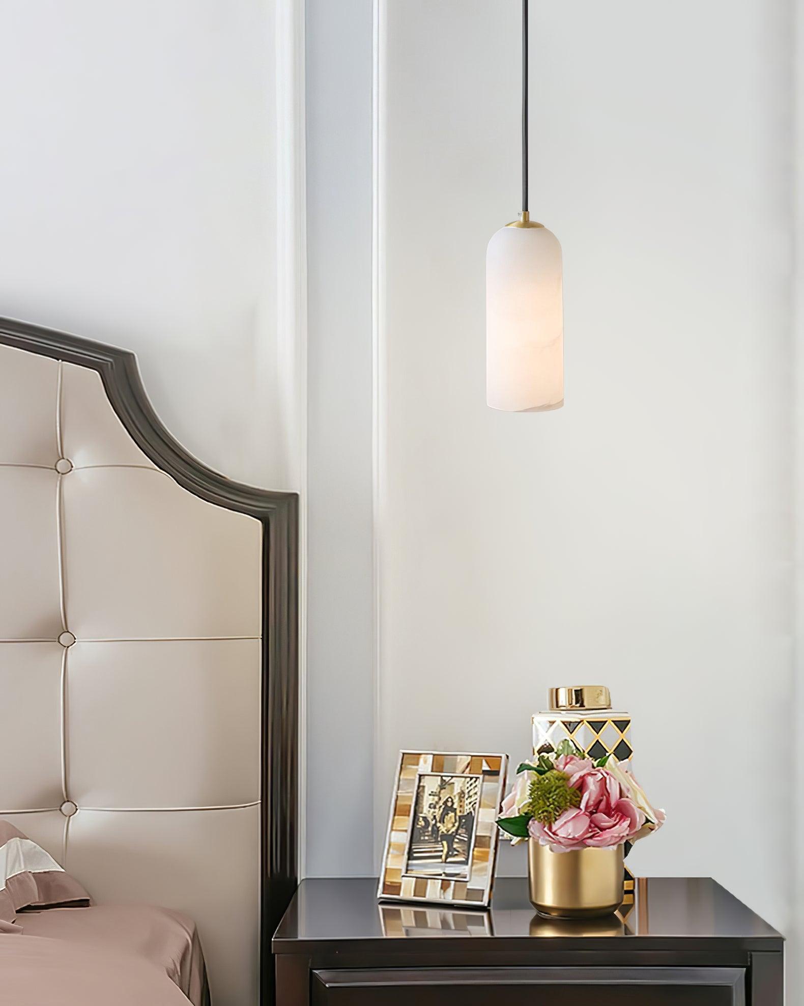 Monty  Alabaster Pendant Lamp