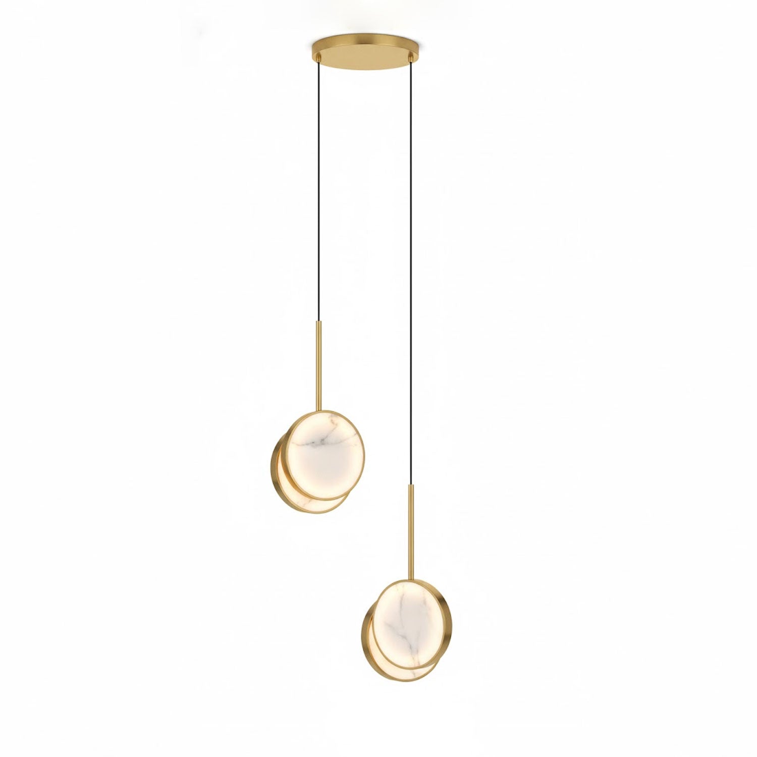 Moonshade Alabaster Pendant Light