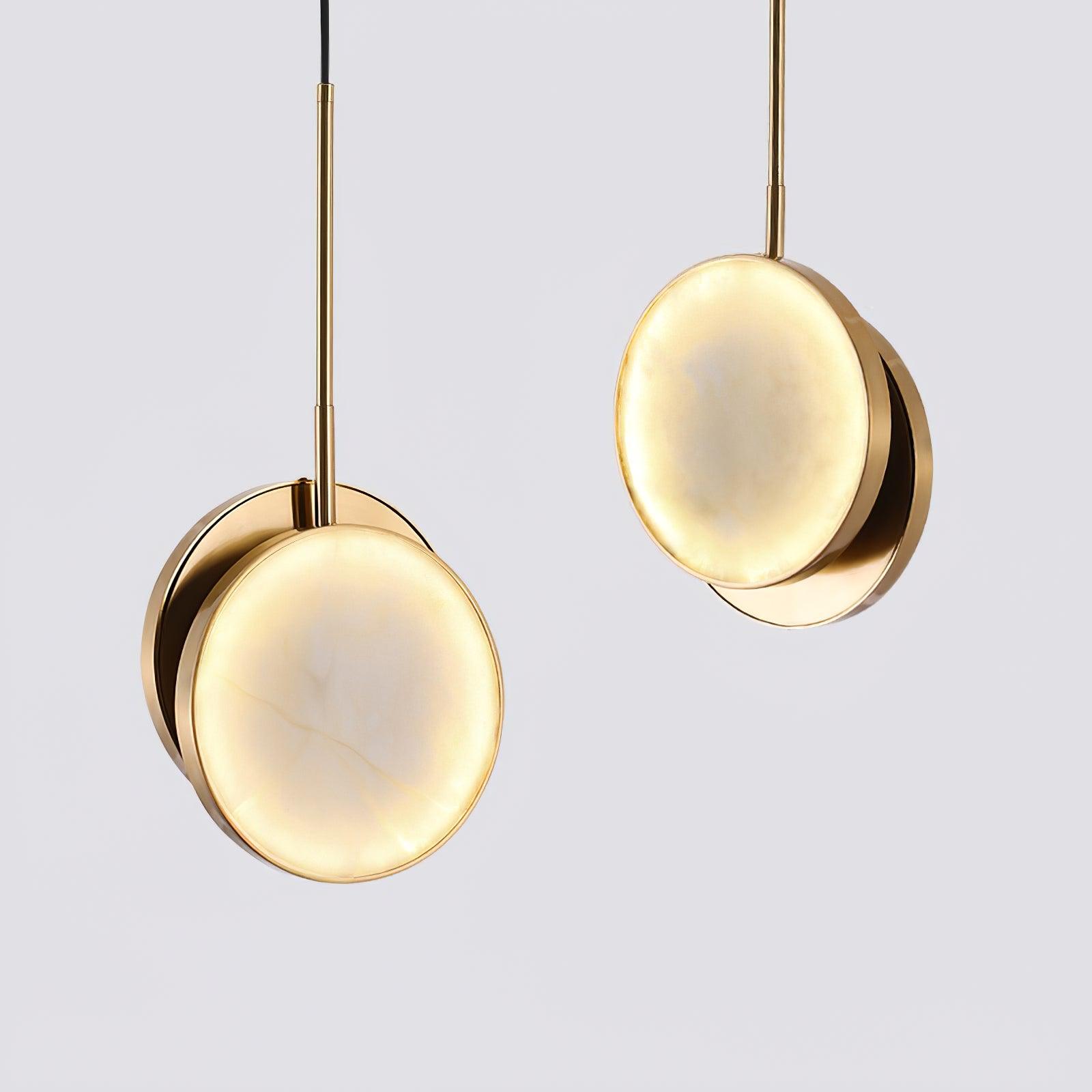 Moonshade Alabaster Pendant Light