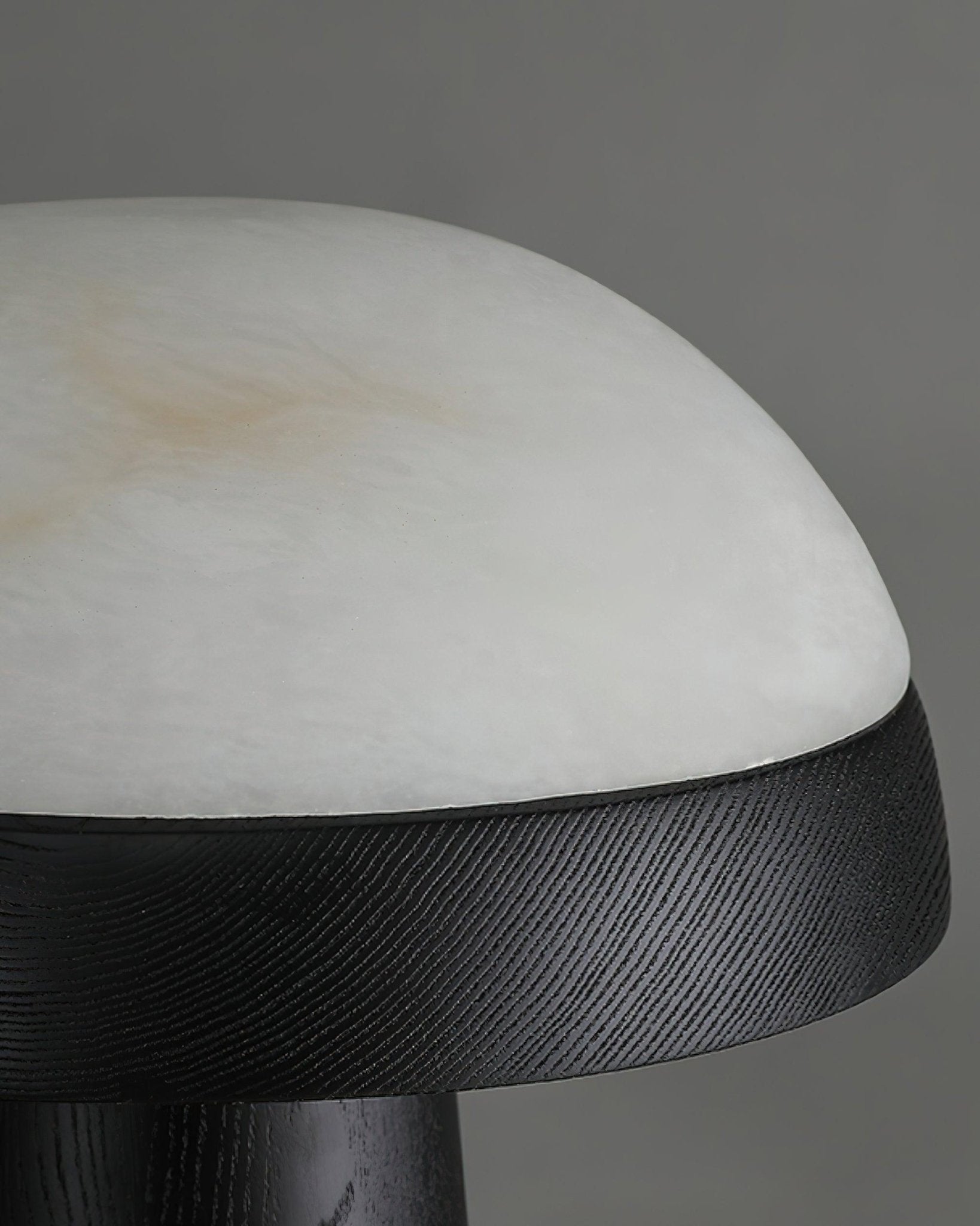 Mushroom Cloud Alabaster Table Lamp