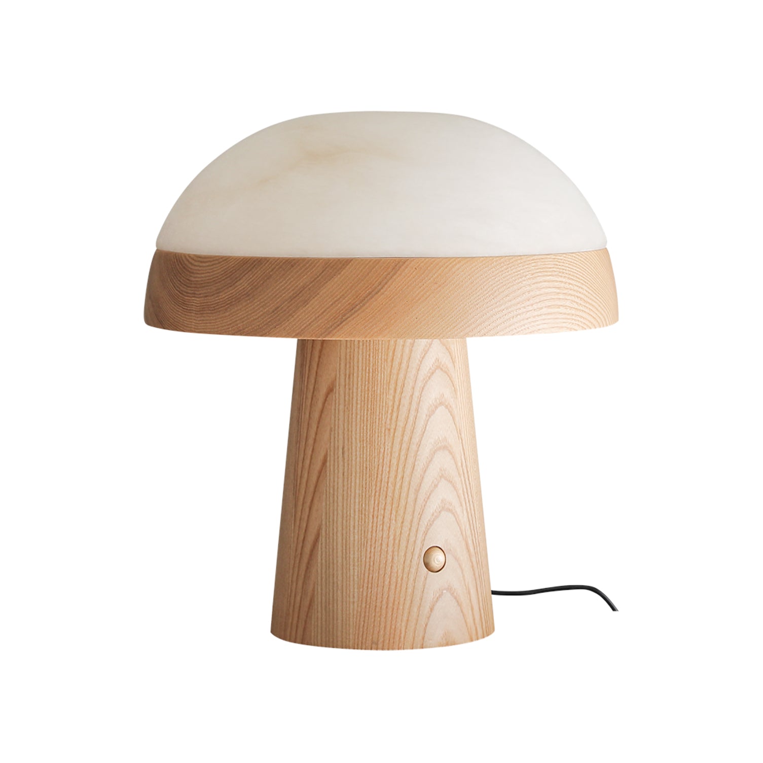 Mushroom Cloud Alabaster Table Lamp