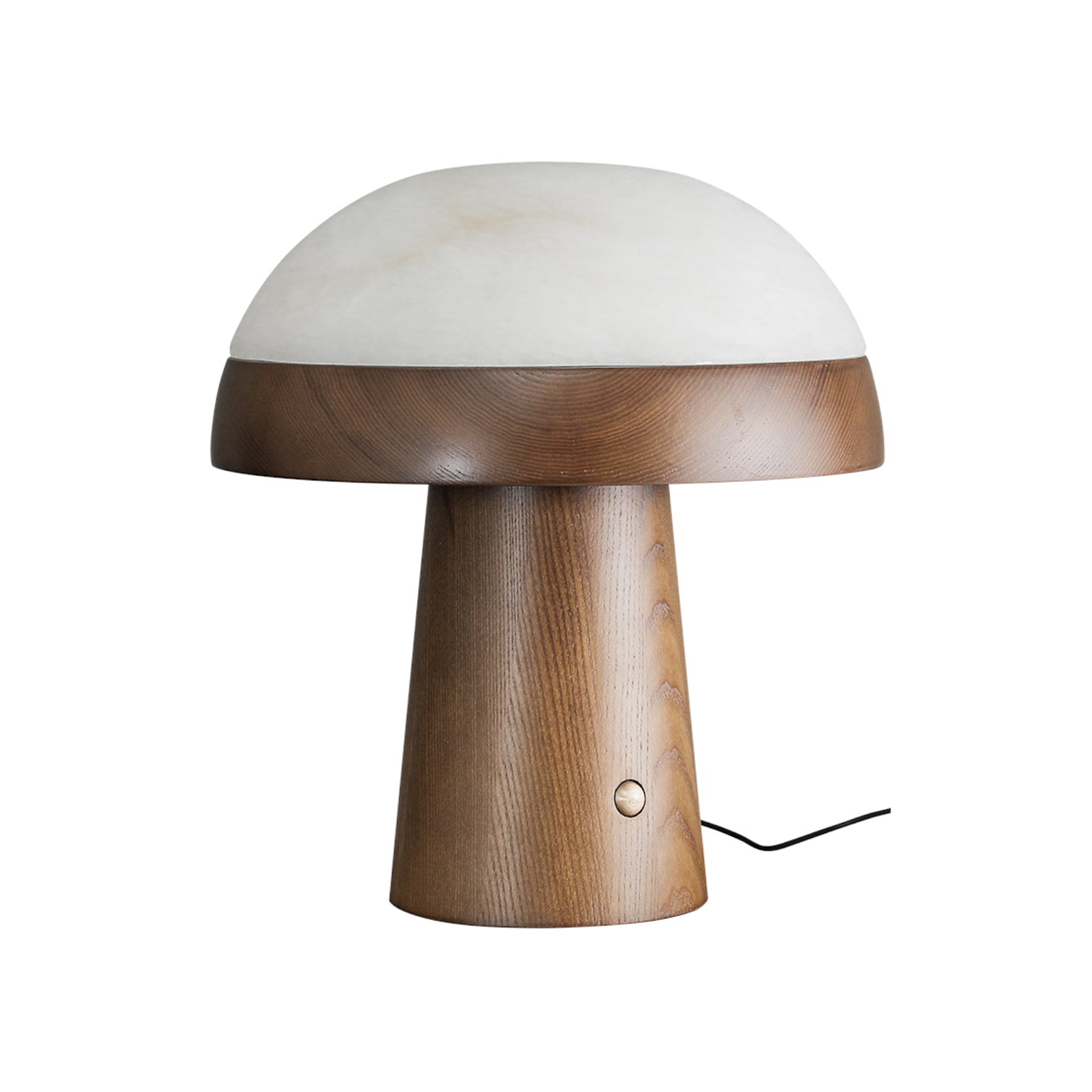 Mushroom Cloud Alabaster Table Lamp
