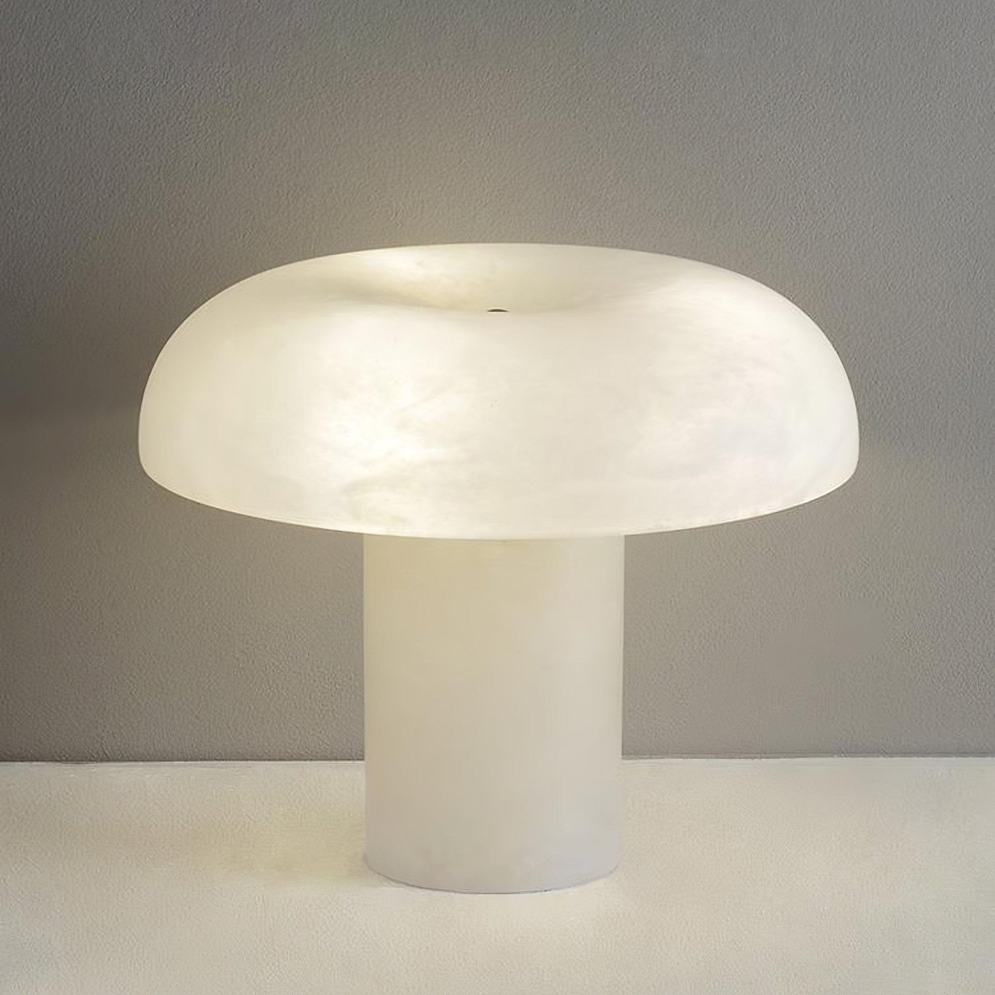 Mushroom Type Alabaster Table Lamp