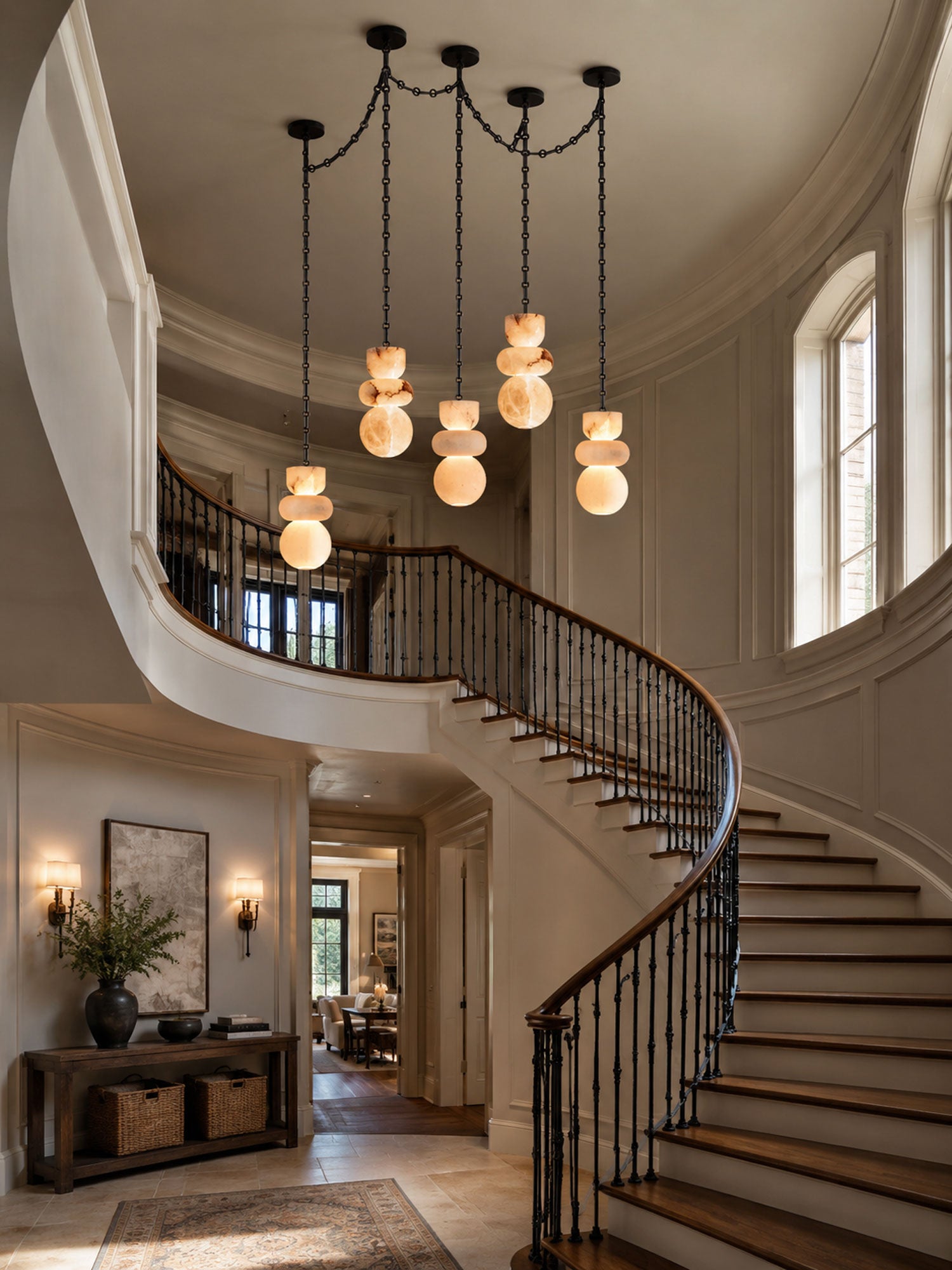 Orba Chain Chandelier