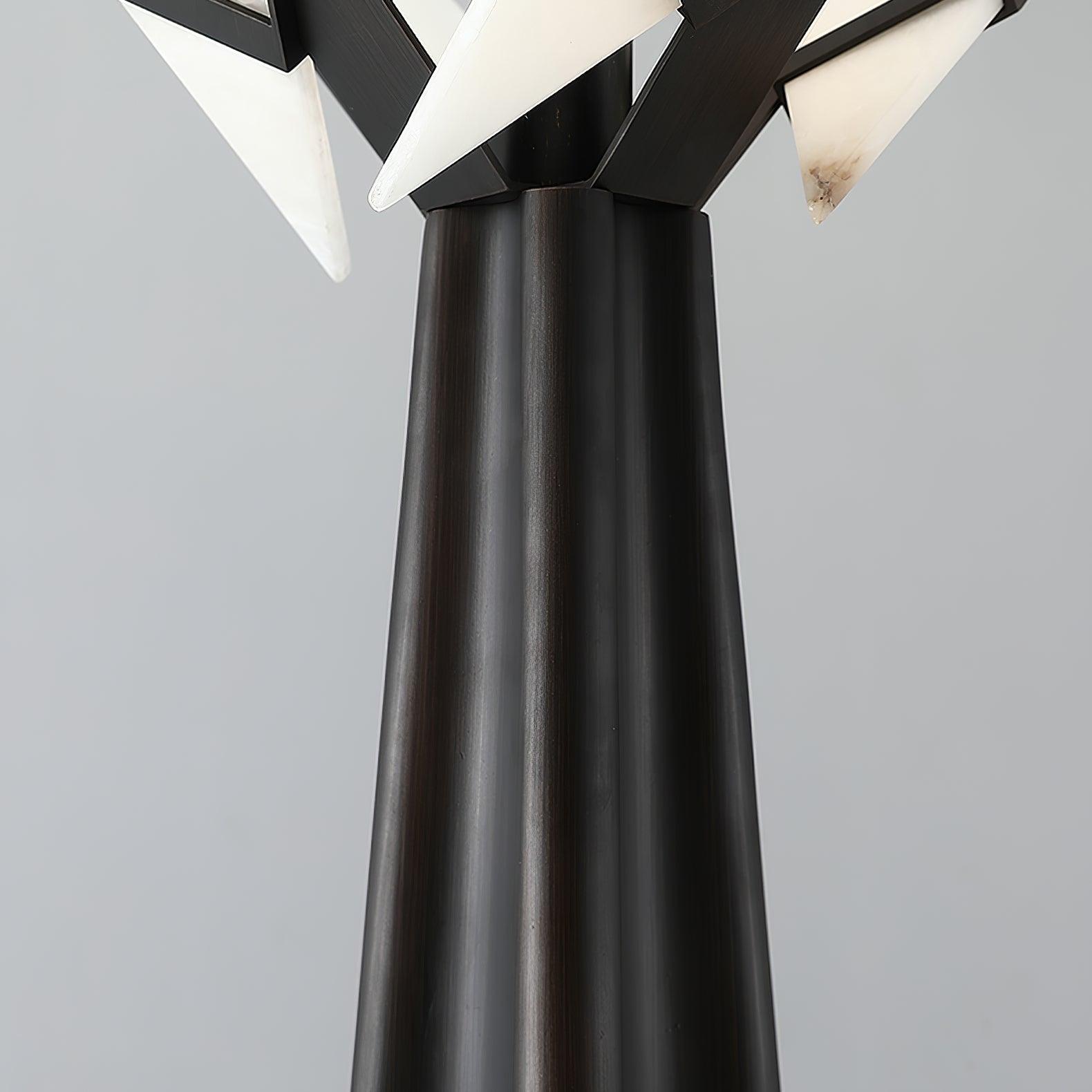 Religieuse Alabaster Floor Lamp