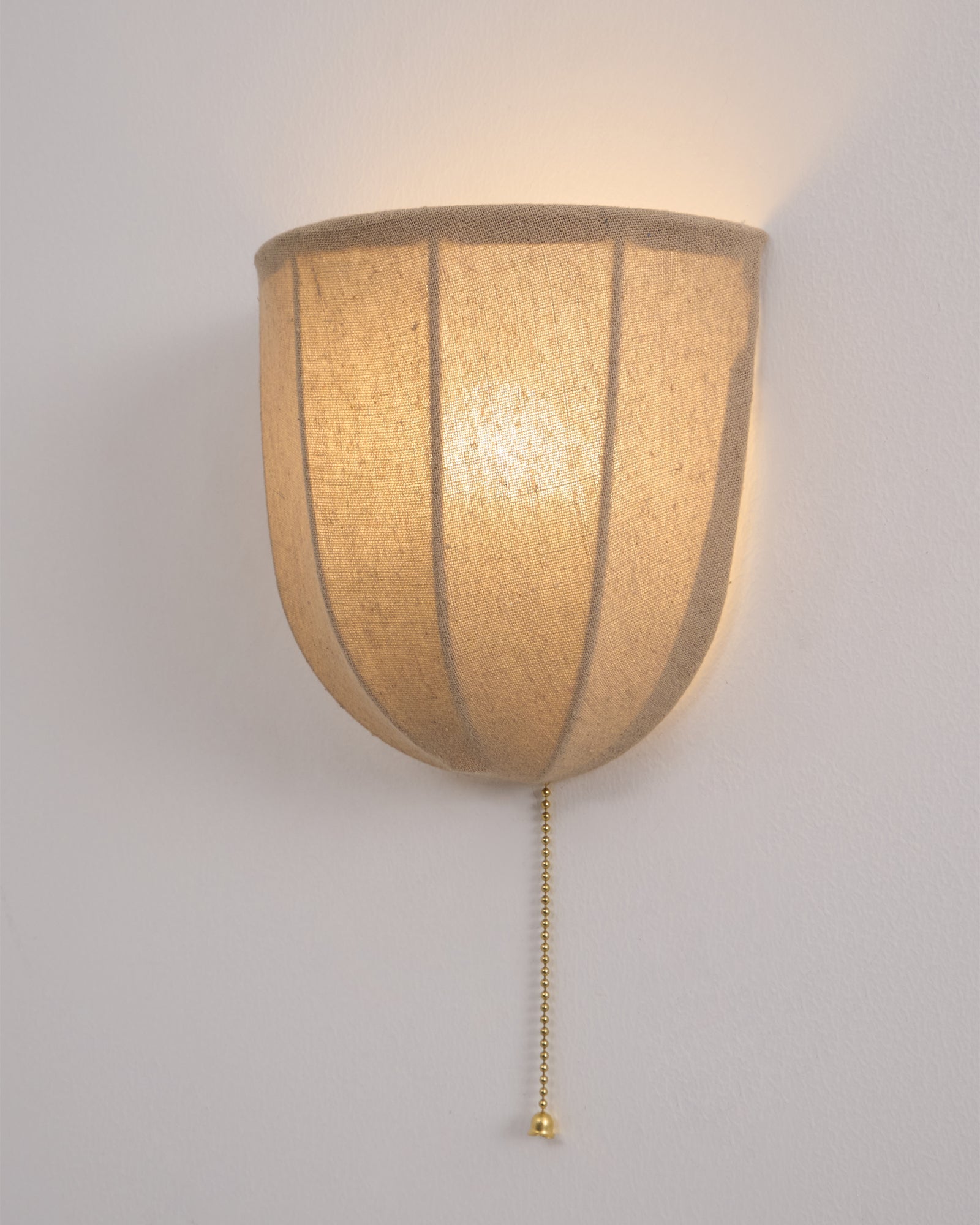 Sienna Linen Wall Sconce