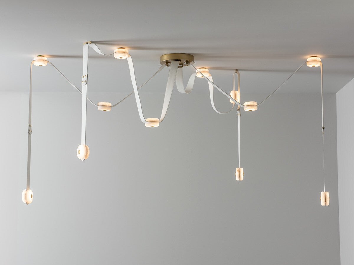 Snaps Alabaster Pendant Light