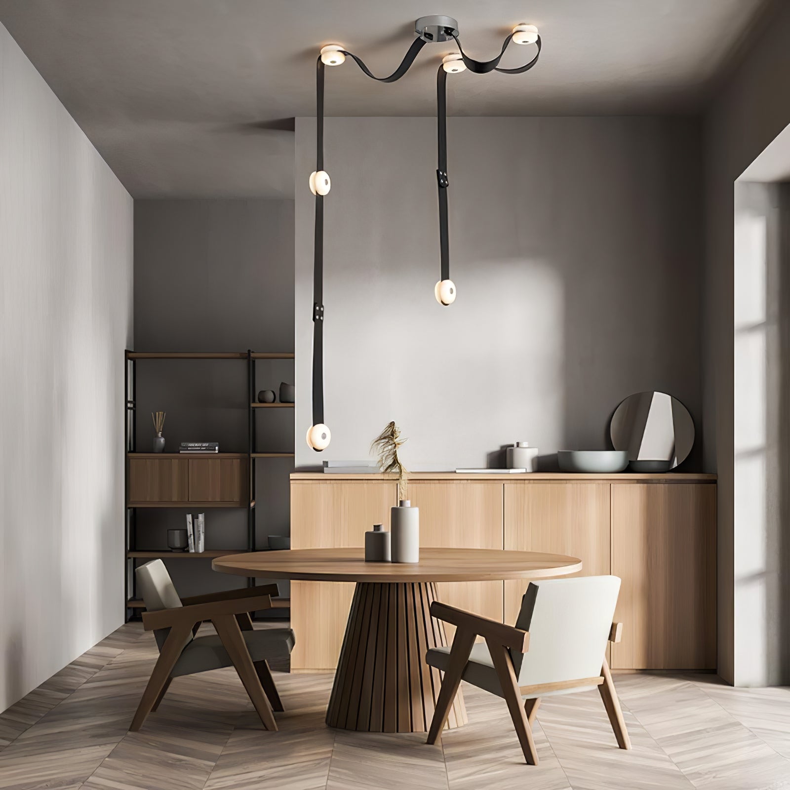 Snaps Alabaster Pendant Light