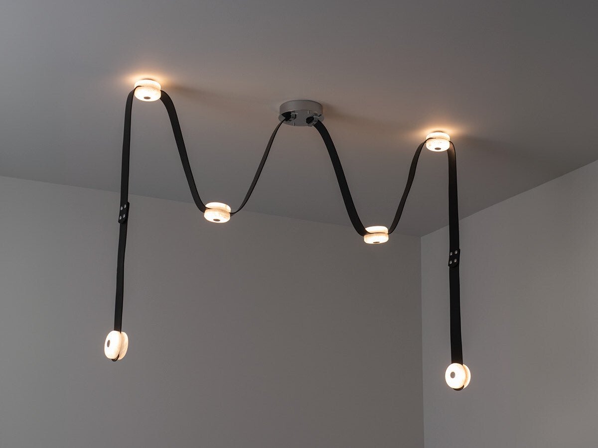 Snaps Alabaster Pendant Light