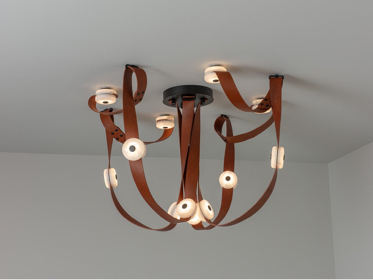 Snaps Alabaster Pendant Light