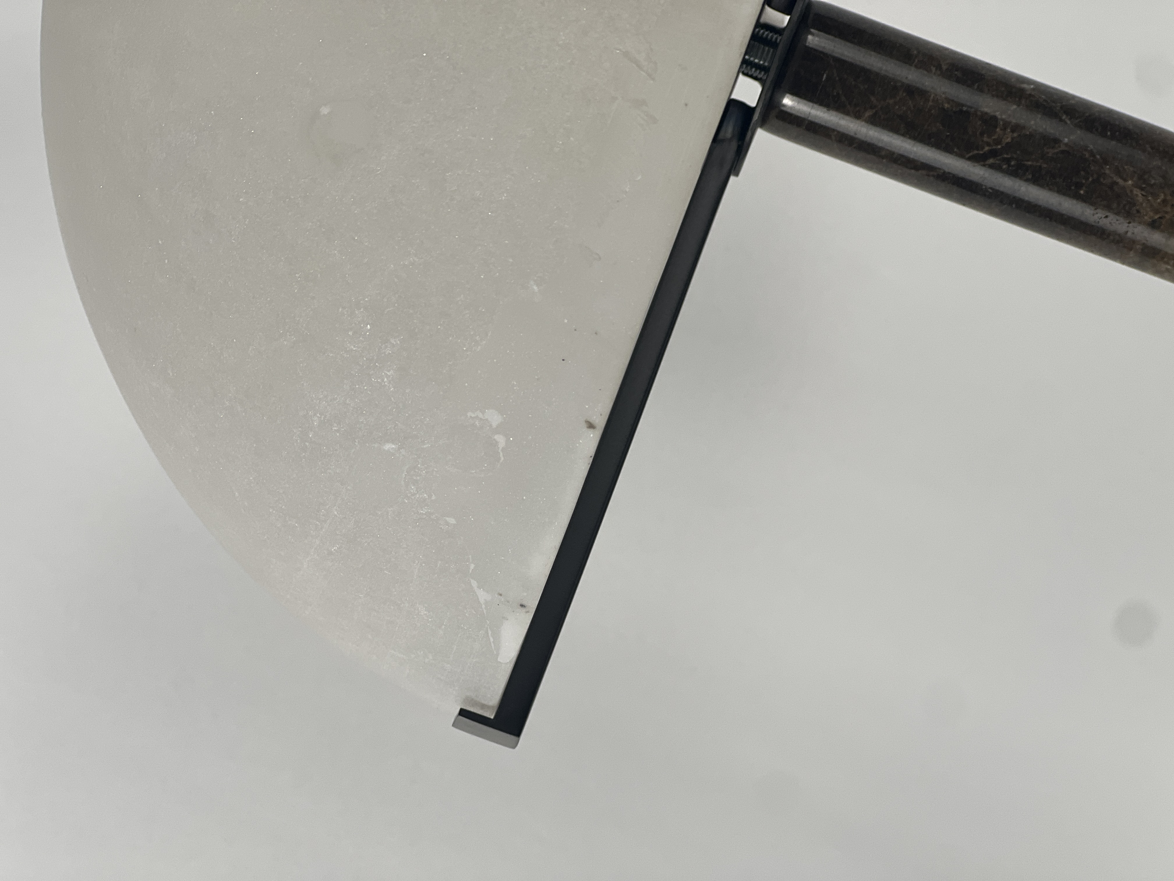 CASA Lighting Emerie Alabaster Table Lamp | Brass Base & Natural Stone