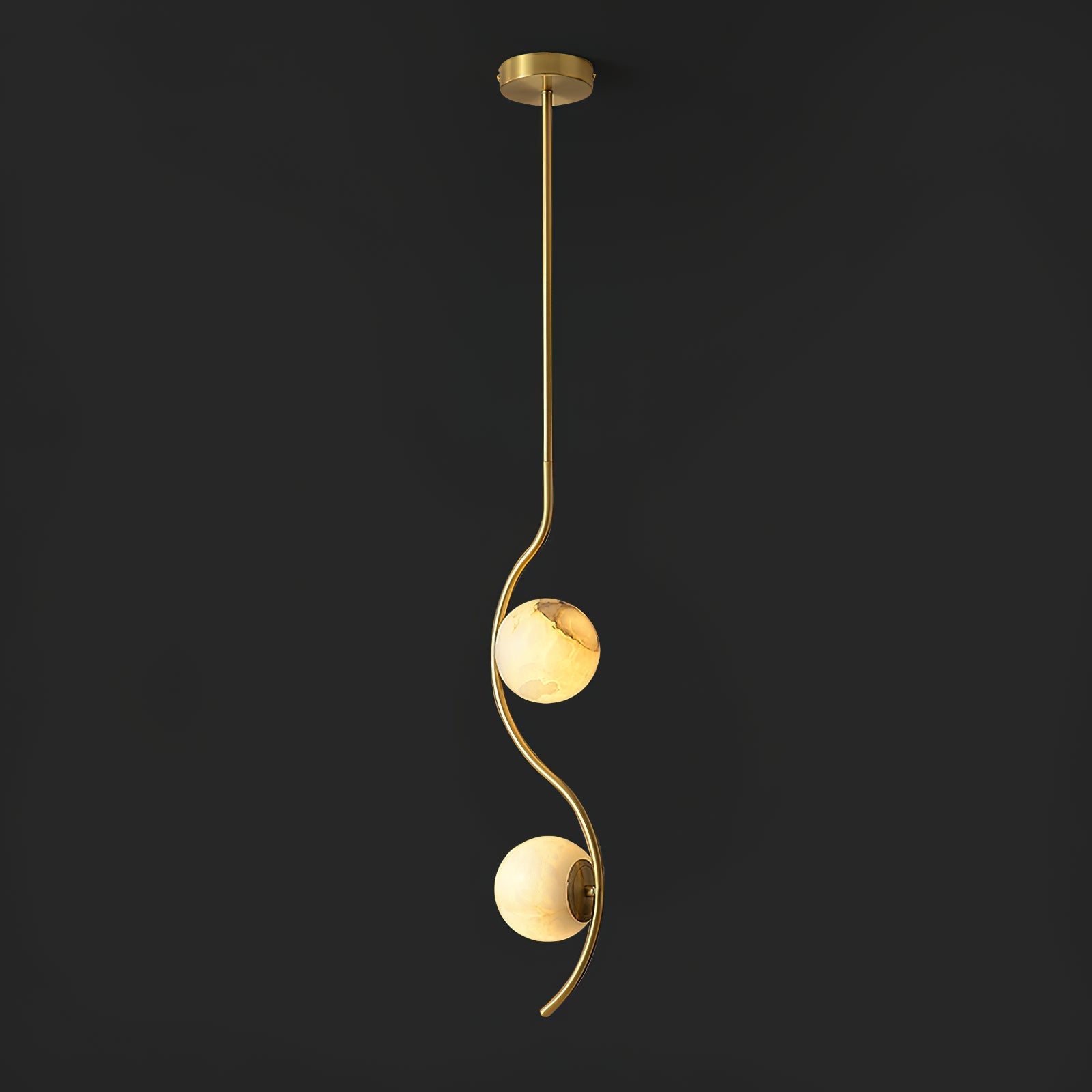 Uva Curved Pendant Lamp