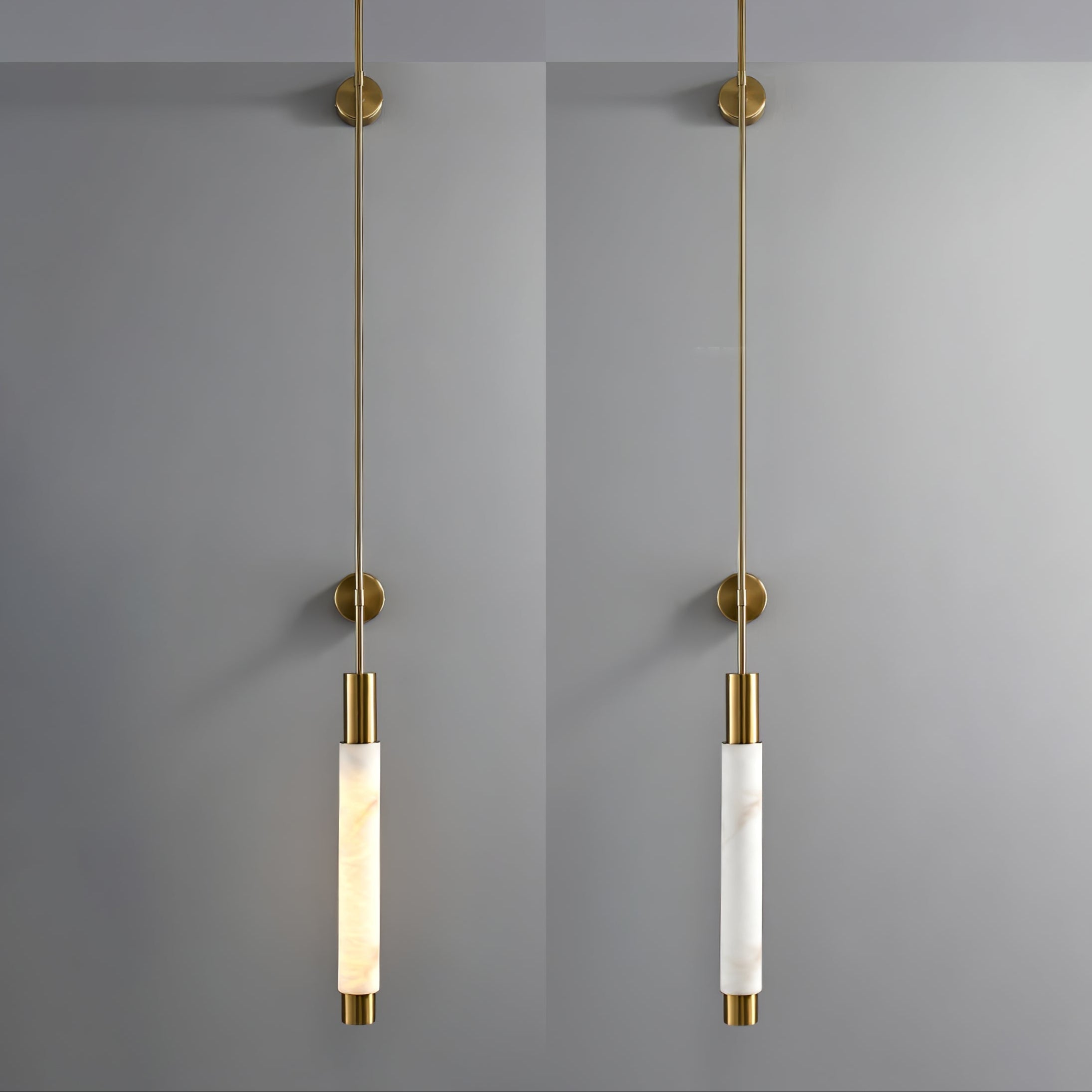Verita Alabaster Wall Sconce