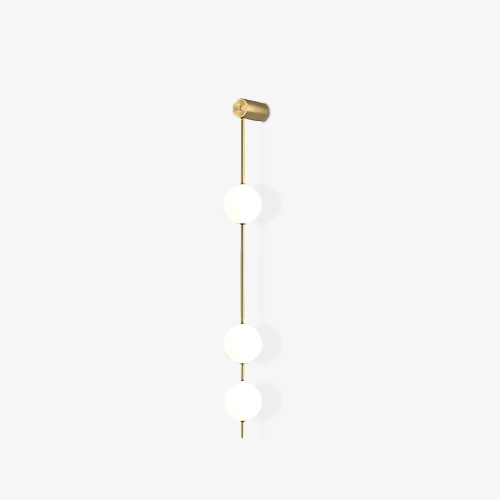 Vertical Balls Wall Lamp