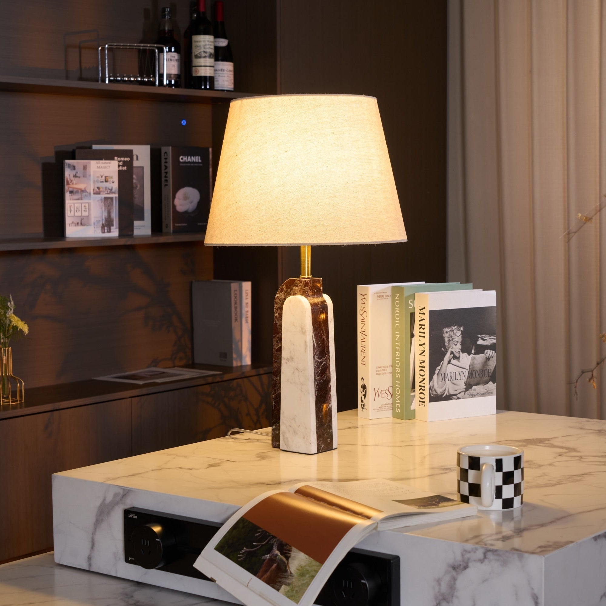Virello Marble Table Lamp