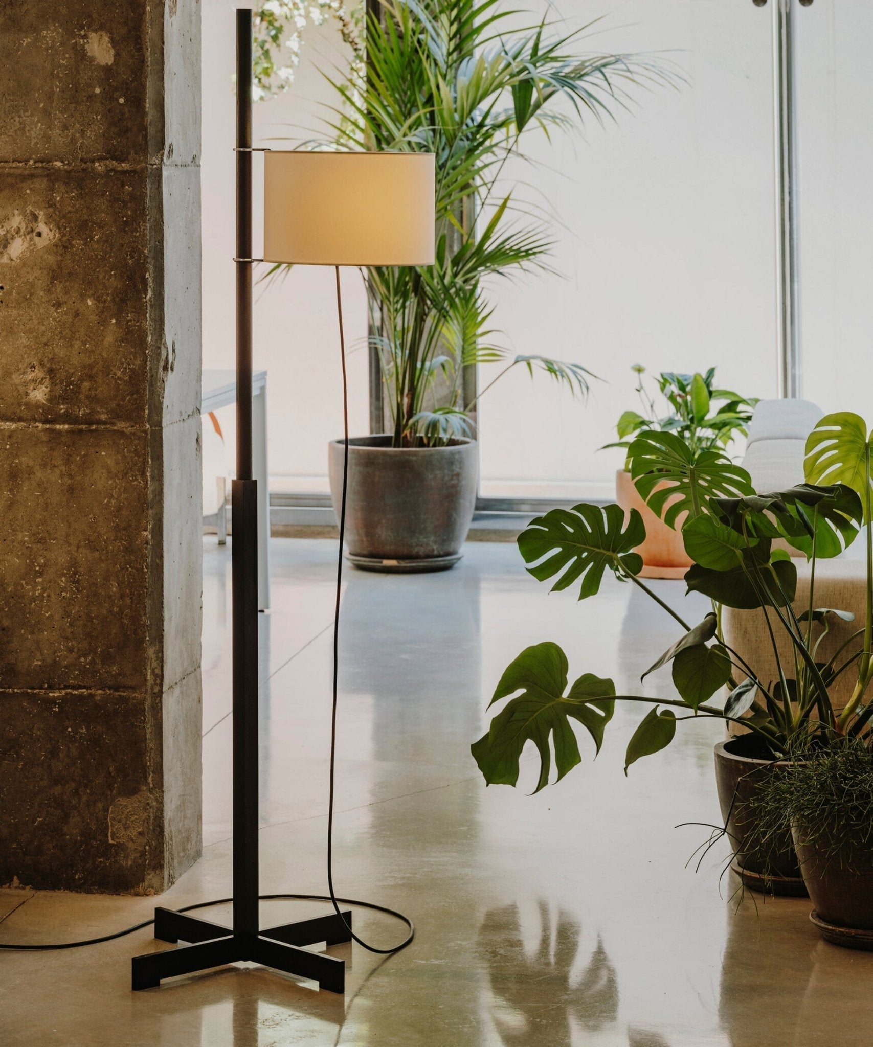 Wood Tmm Floor Lamp