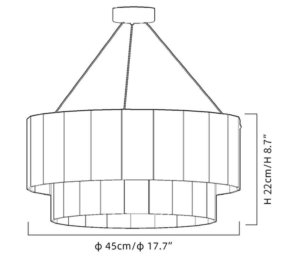Rock Alabaster Chandelier