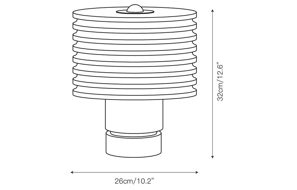 Alabaster Outela Brass Table Lamp