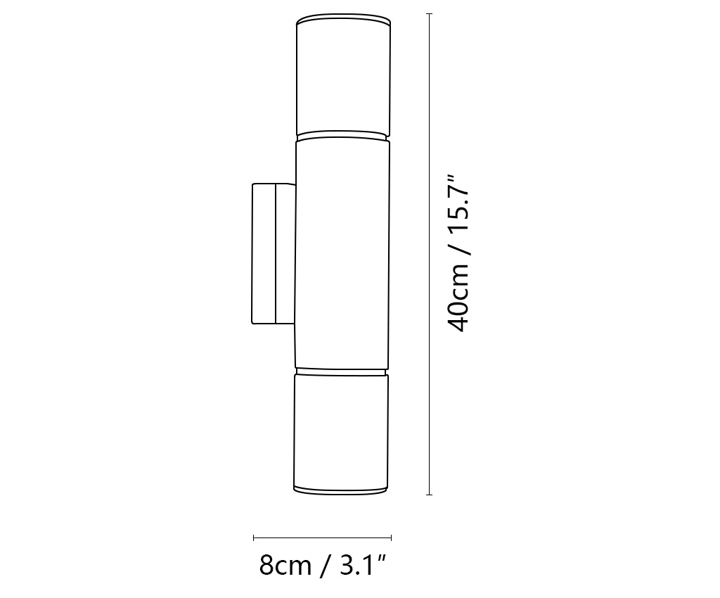 Creative Alabaster Cylindrical Wall Lamp