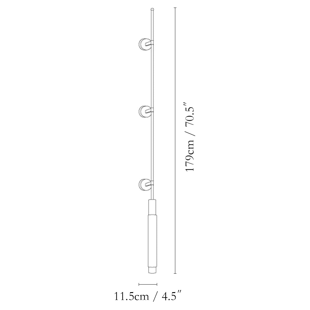 Alabaster Verita Column Wall Sconce
