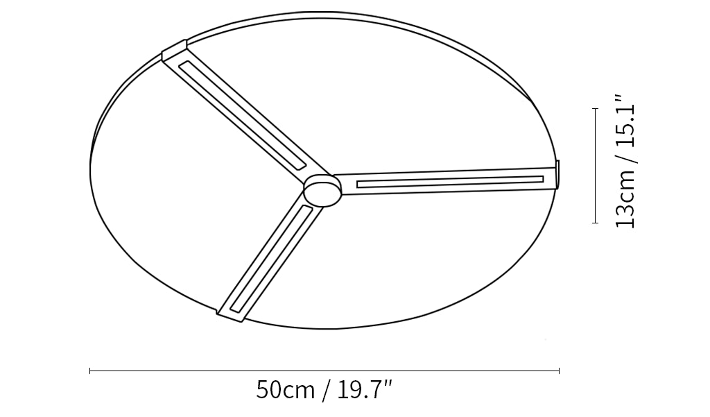 Modern Alabaster Round Copper Ceiling Lamp