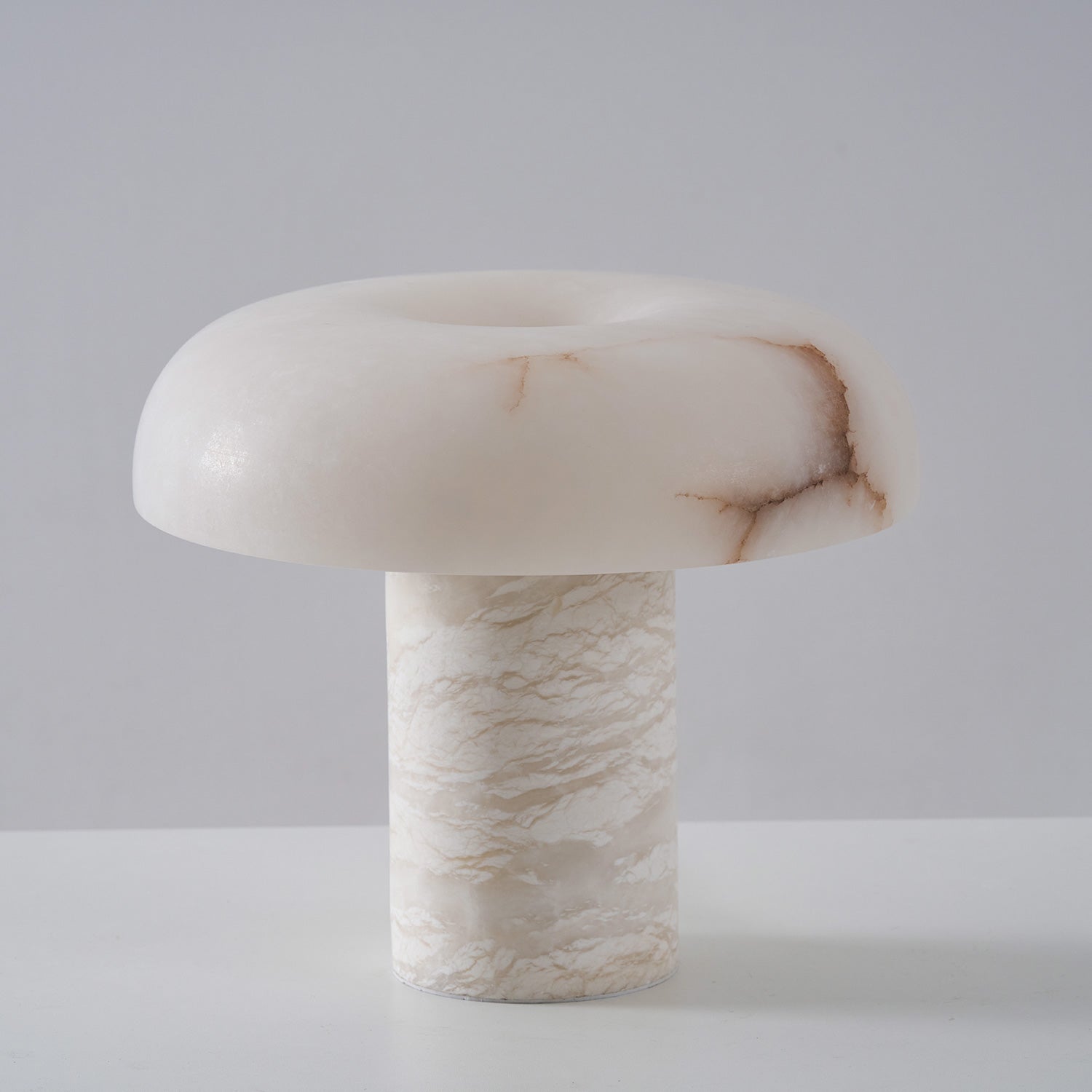 Mushroom Type Alabaster Table Lamp