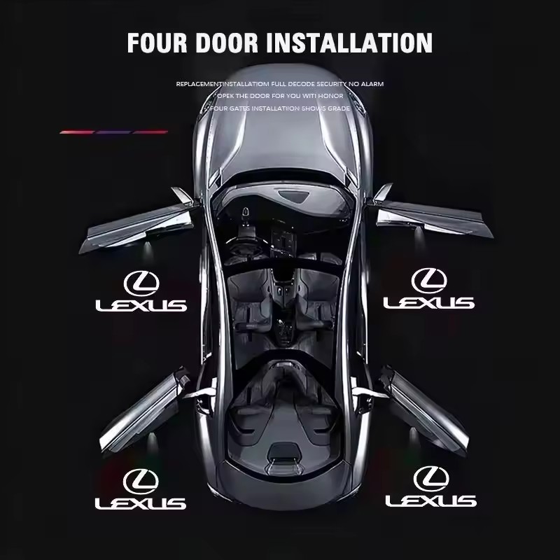 Lexus exclusive door welcome light
