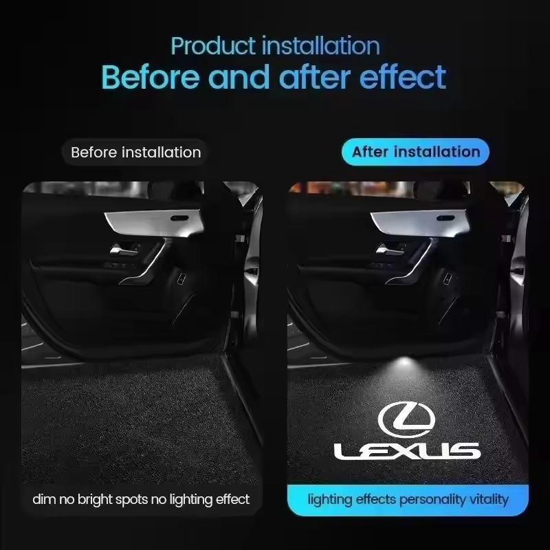 Lexus exclusive door welcome light