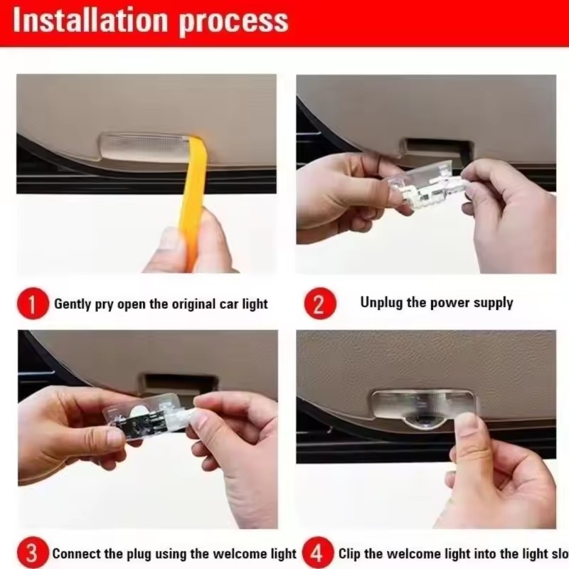 Lexus exclusive door welcome light