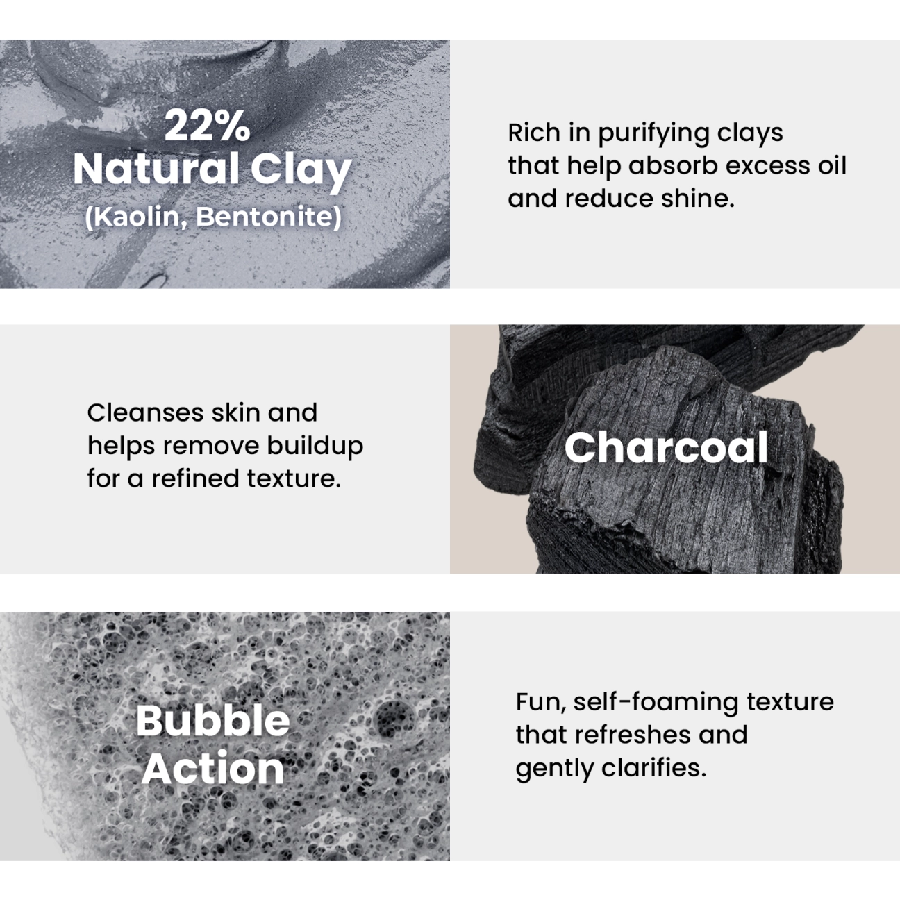 [GLAM UP] Clean Bubbling Carbonated Clay Mask for Face Purifying 135ml (4.56 Fl Oz)