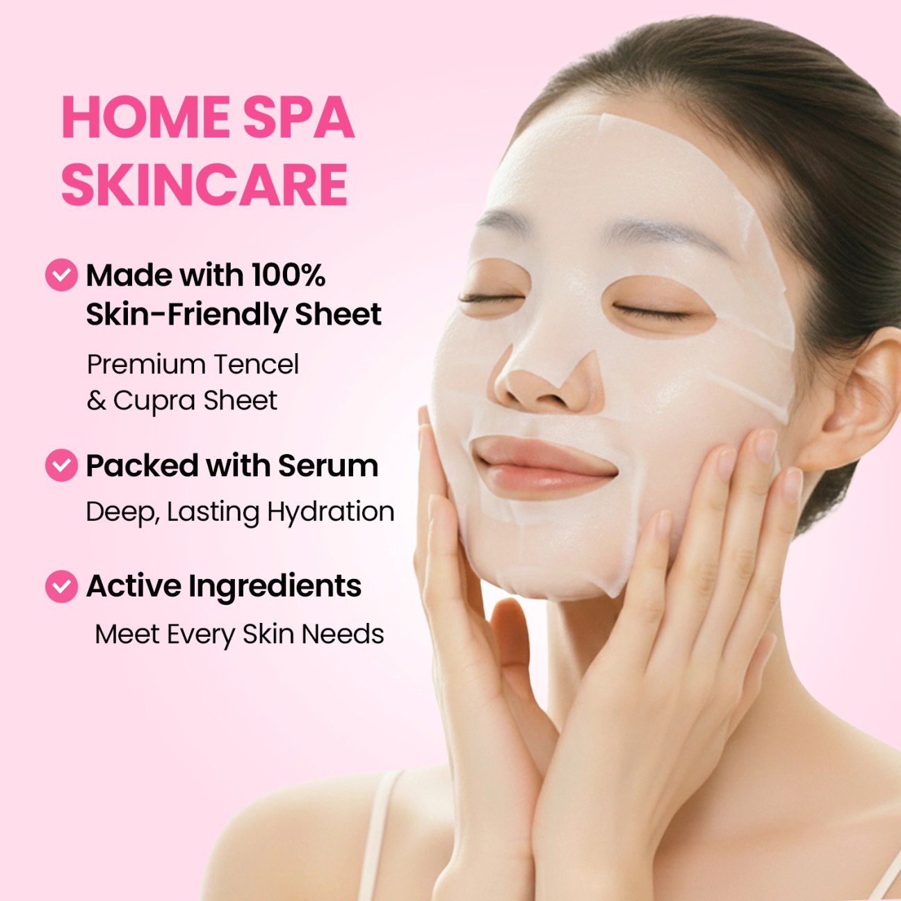 [GLAM UP] Premium Korean Facial Sheet Mask 12 Combo
