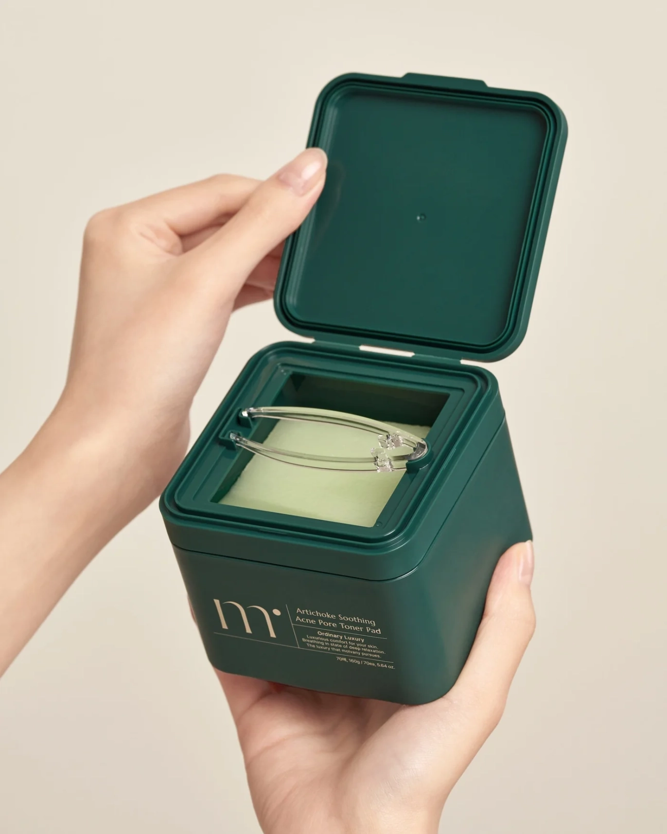 [molvany] Artichoke Soothing Pore Toner Pad