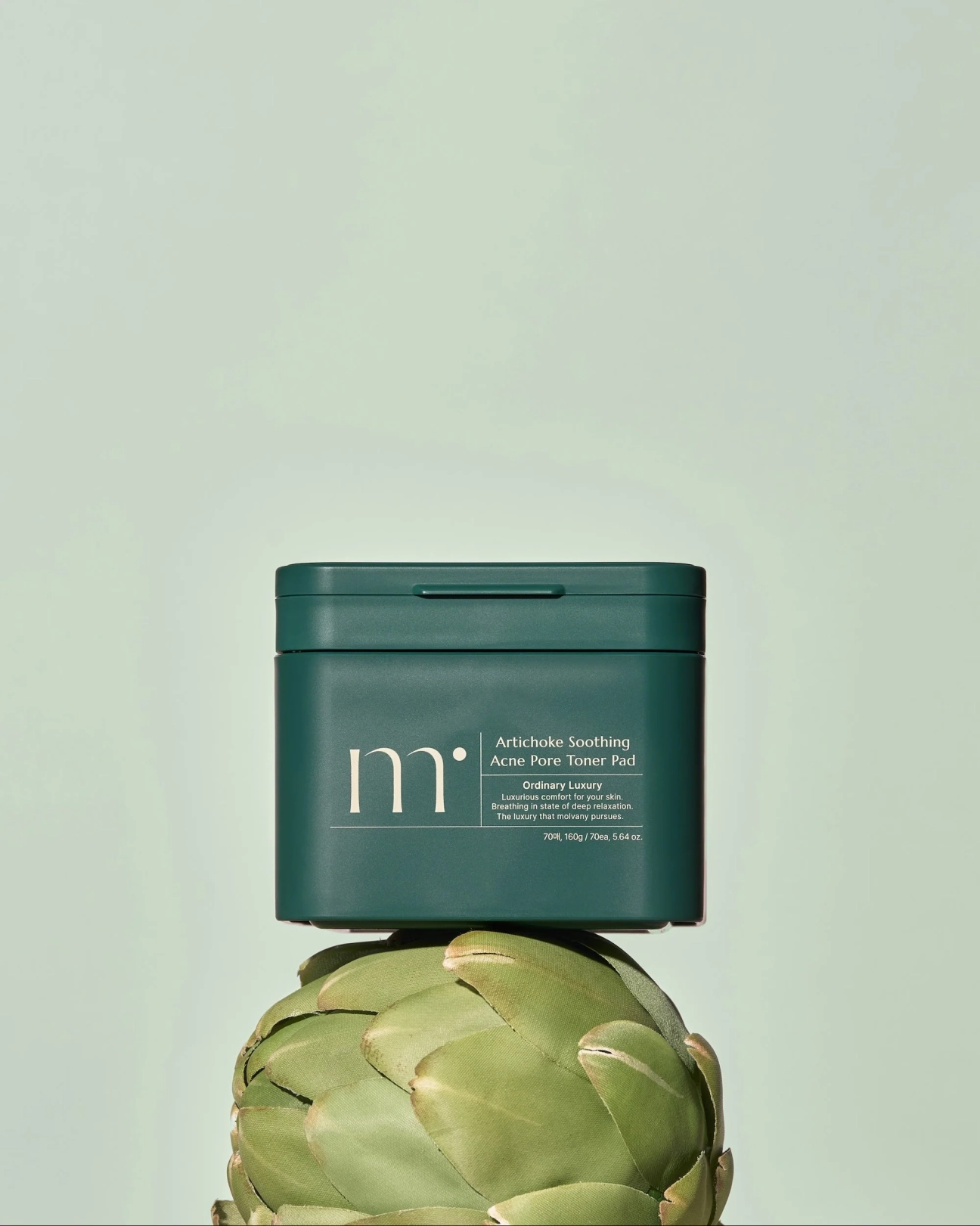 [molvany] Artichoke Soothing Pore Toner Pad