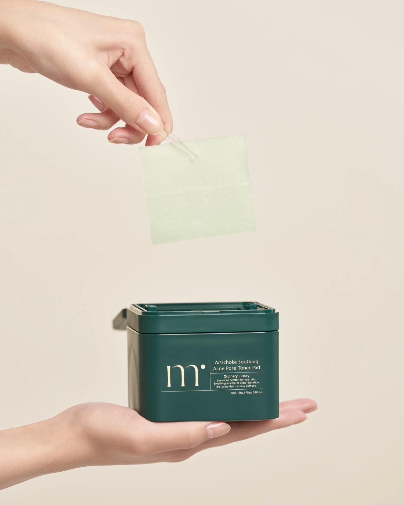 [molvany] Artichoke Soothing Pore Toner Pad