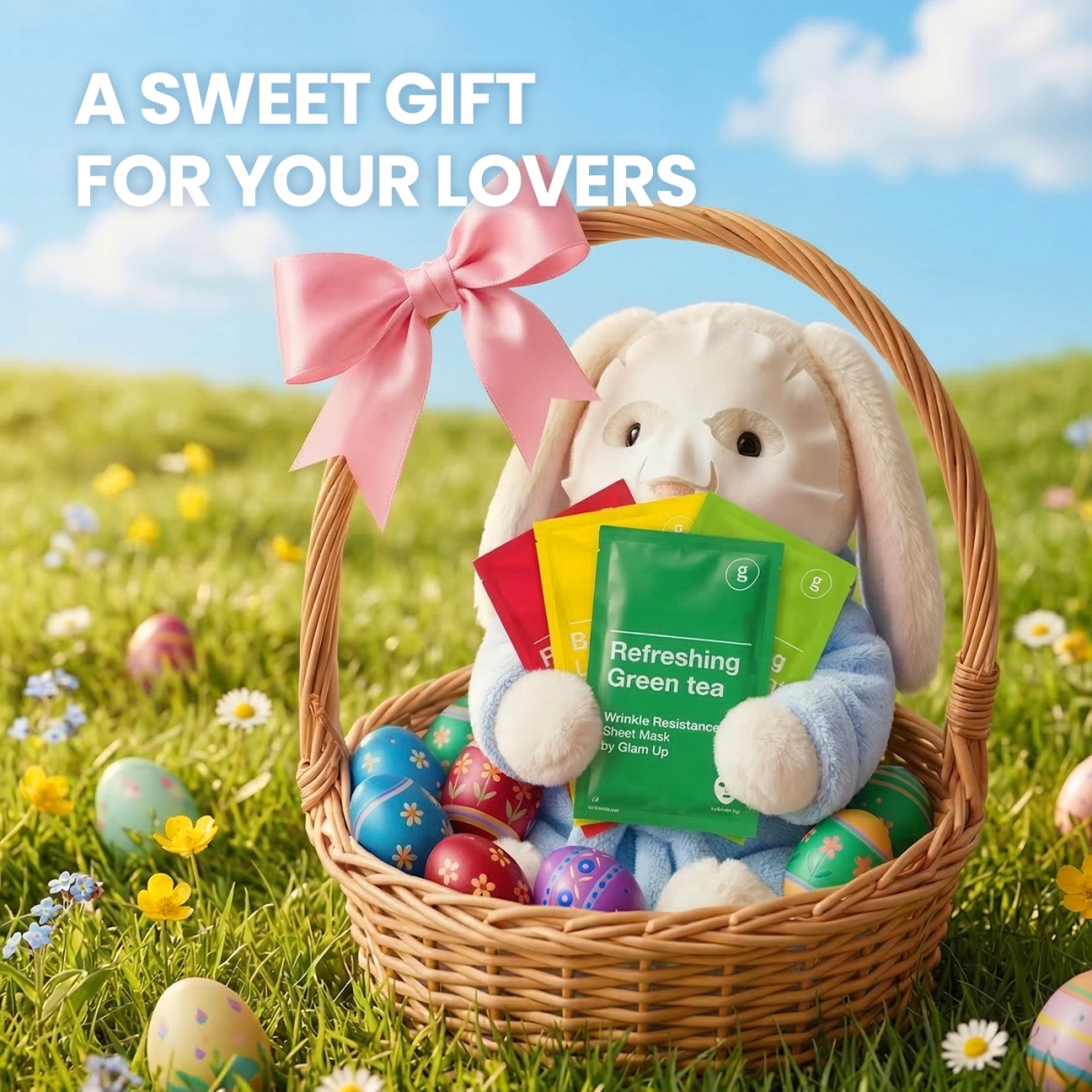 [GLAM UP] Premium Korean Facial Sheet Mask 12 Combo