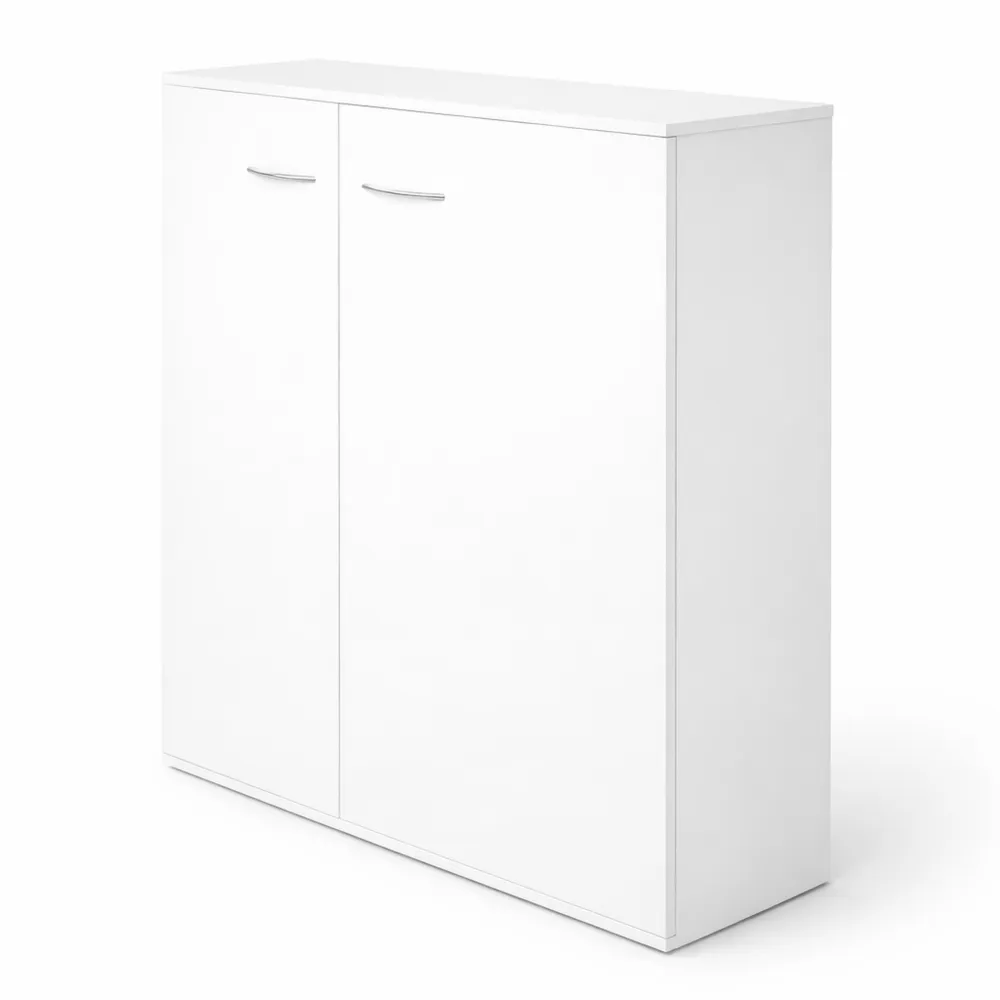 Credenza Moderna Bianca 60x30x75 cm in Truciolato