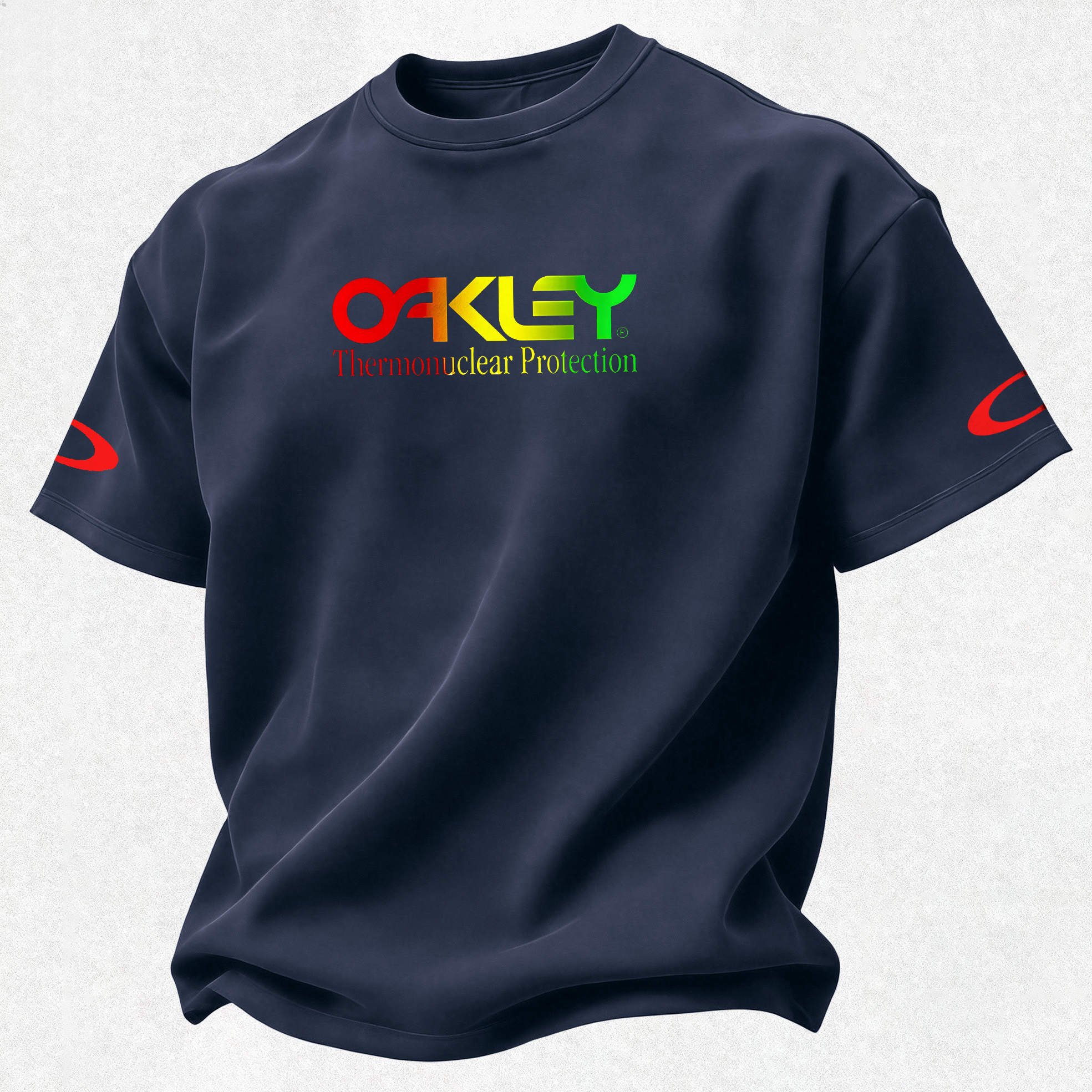 Oakley Thermonuclear Protection Printed Oversized Unisex T-shirt