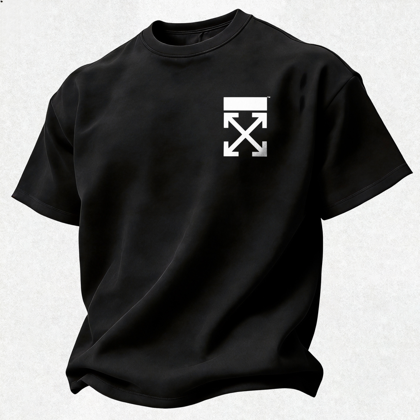 KAWS Off-White Printed Oversized Unisex T-shirt