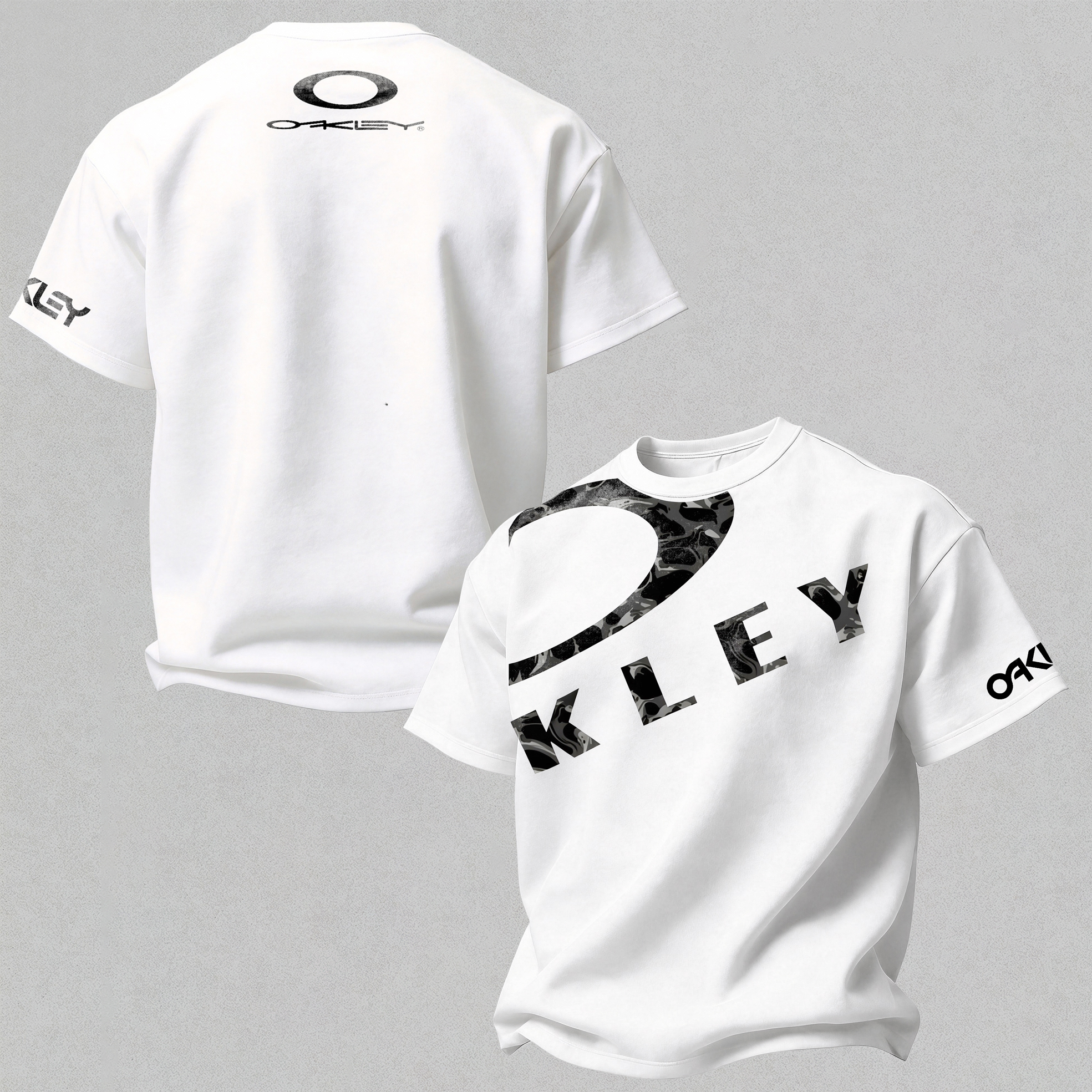 Oakley Printed Oversized Unisex T-shirt