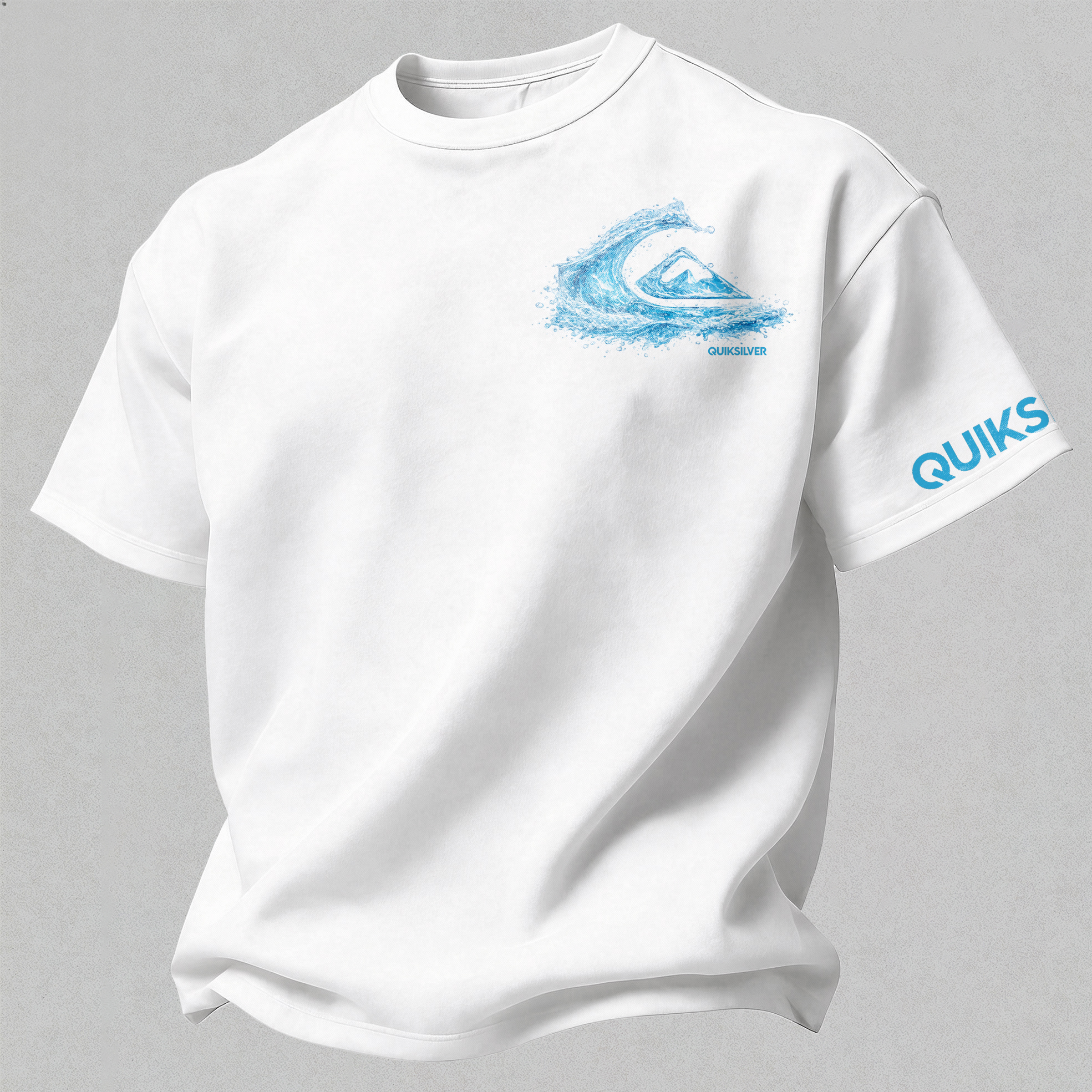 Surfing Printed Oversized Unisex T-shirt