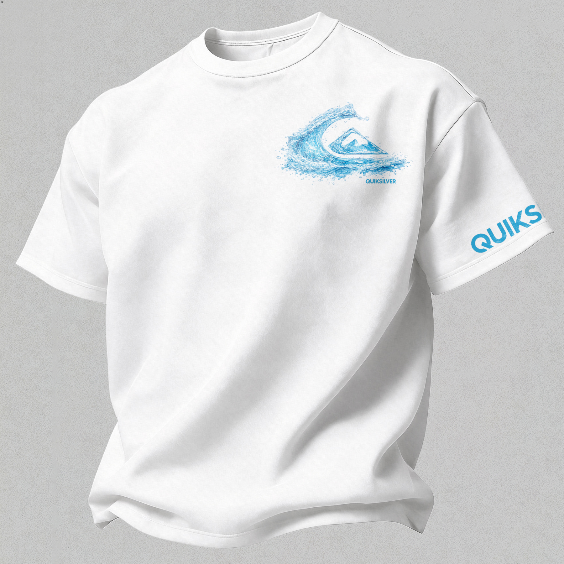 Surfing Printed Oversized Unisex T-shirt