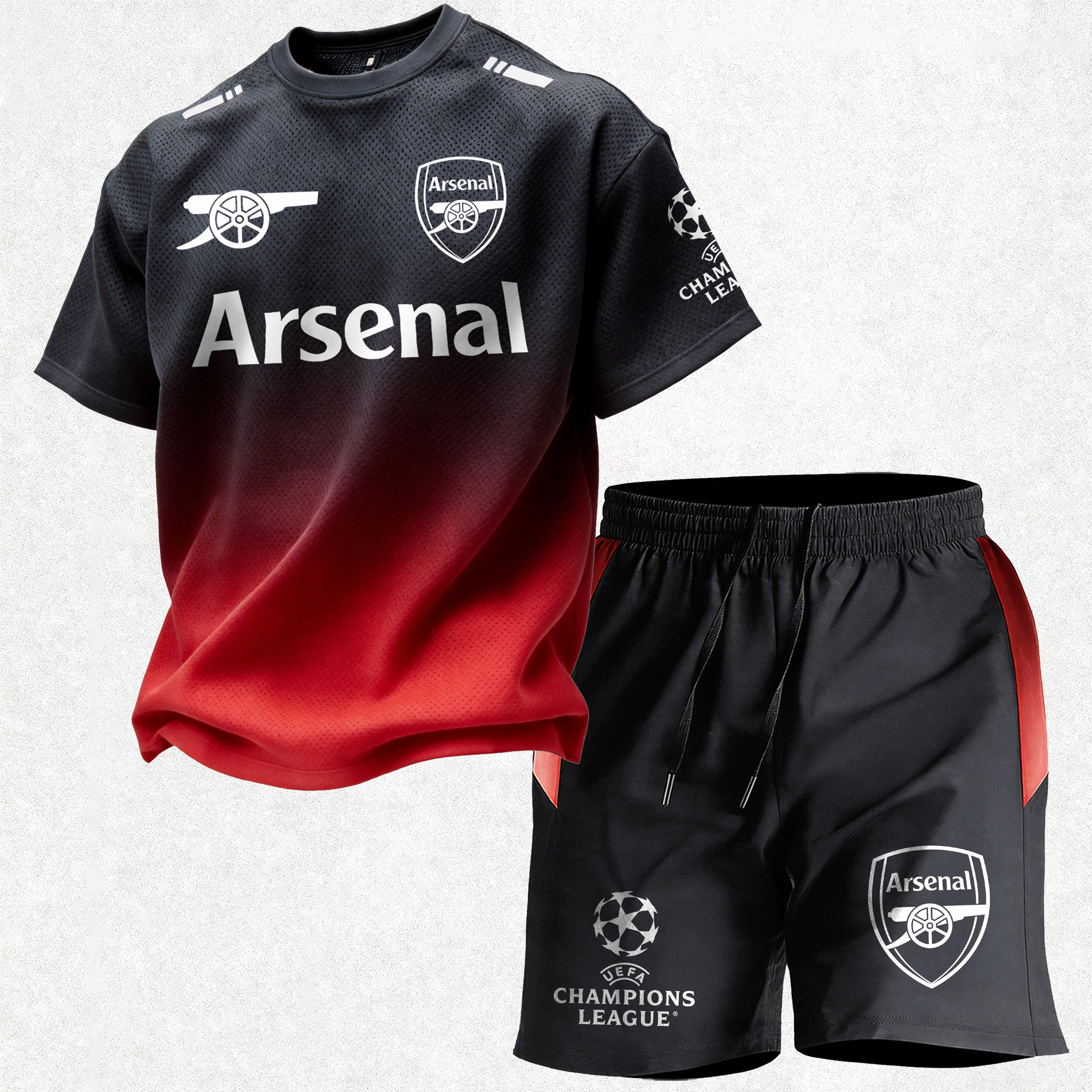 Men’s Quick-Dry Soccer Jersey Shorts Set