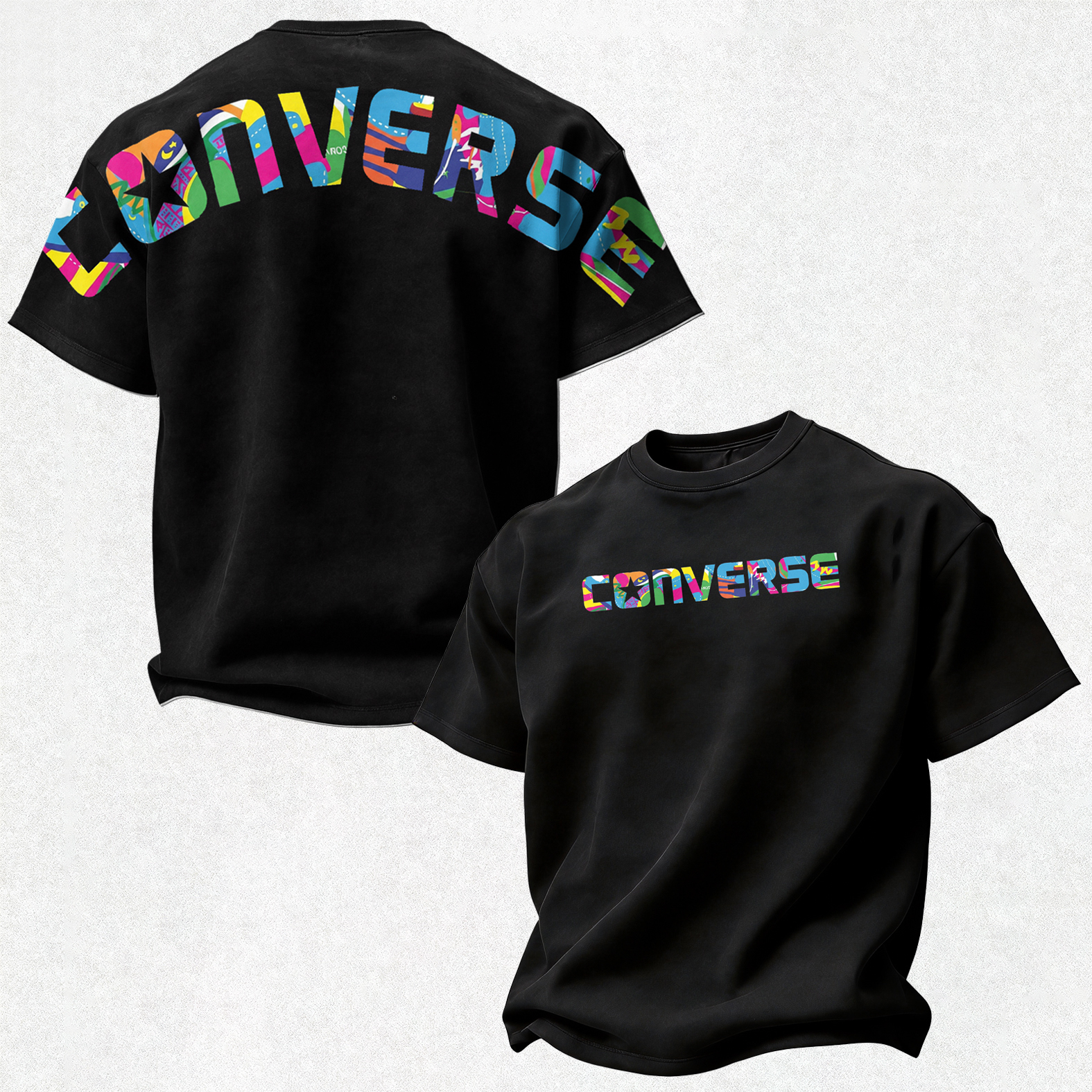 Street Fashion Printed Oversized Unisex T-shirt