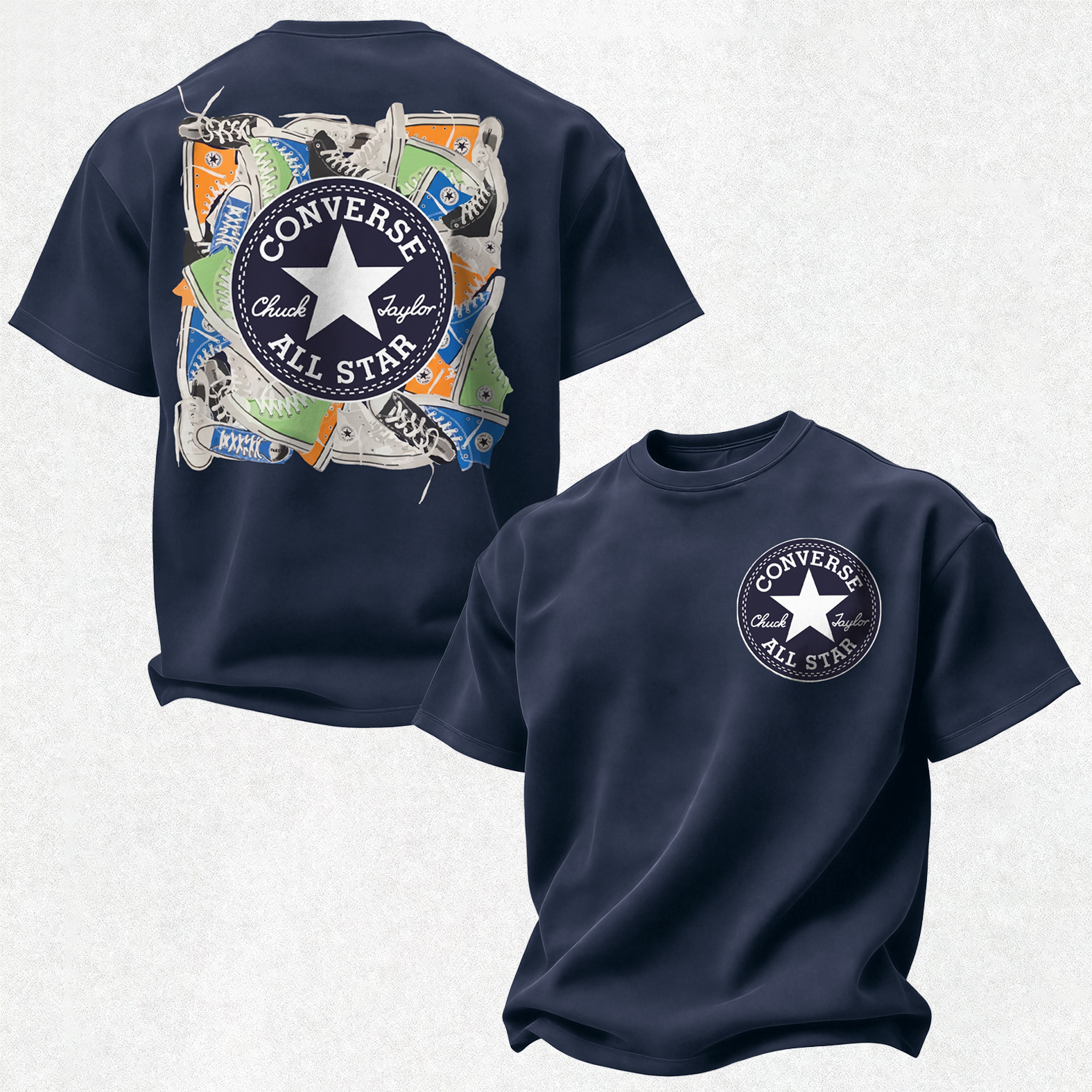 Street Fashion Printed Oversized Unisex T-shirt