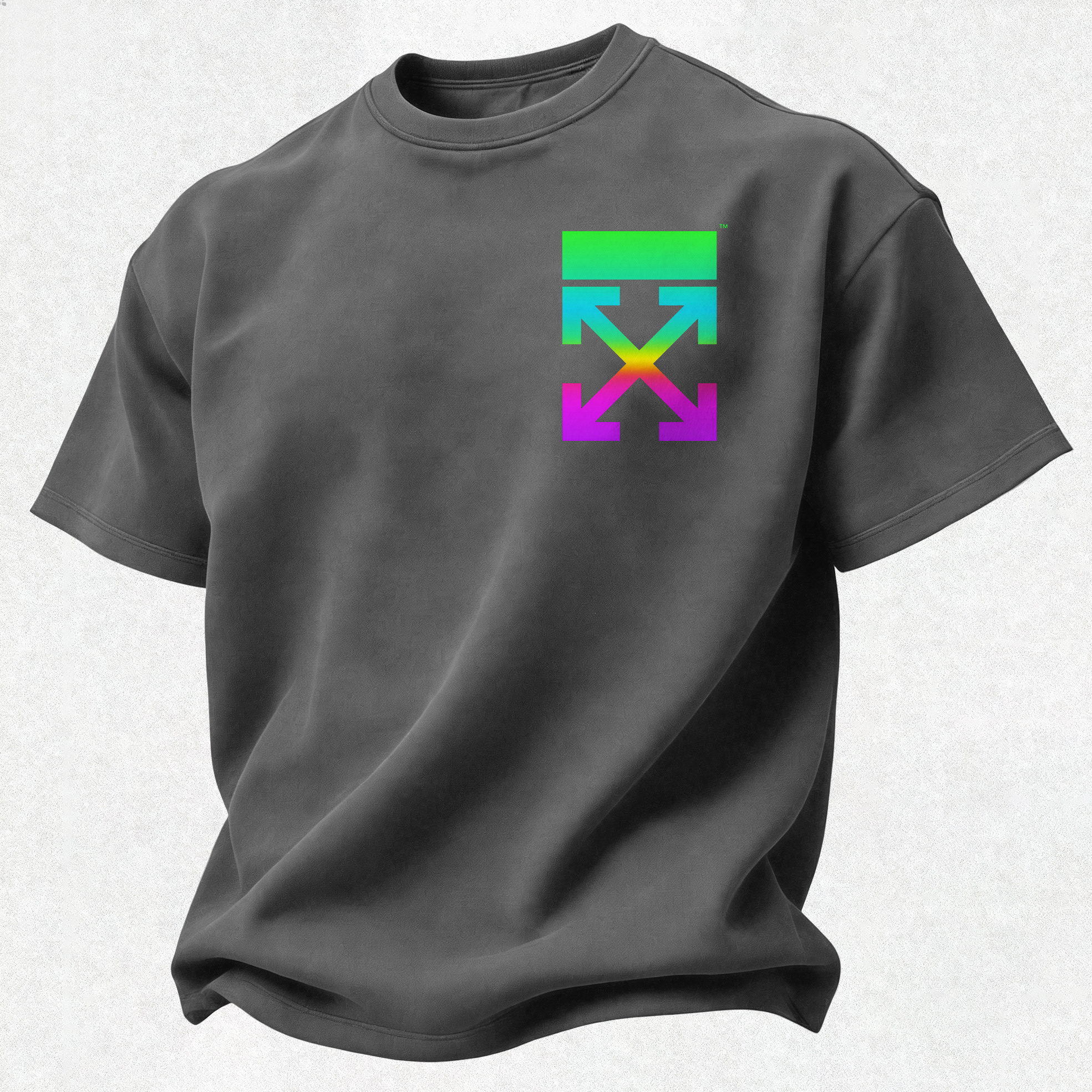 Off-White Printed Oversized Unisex T-shirt